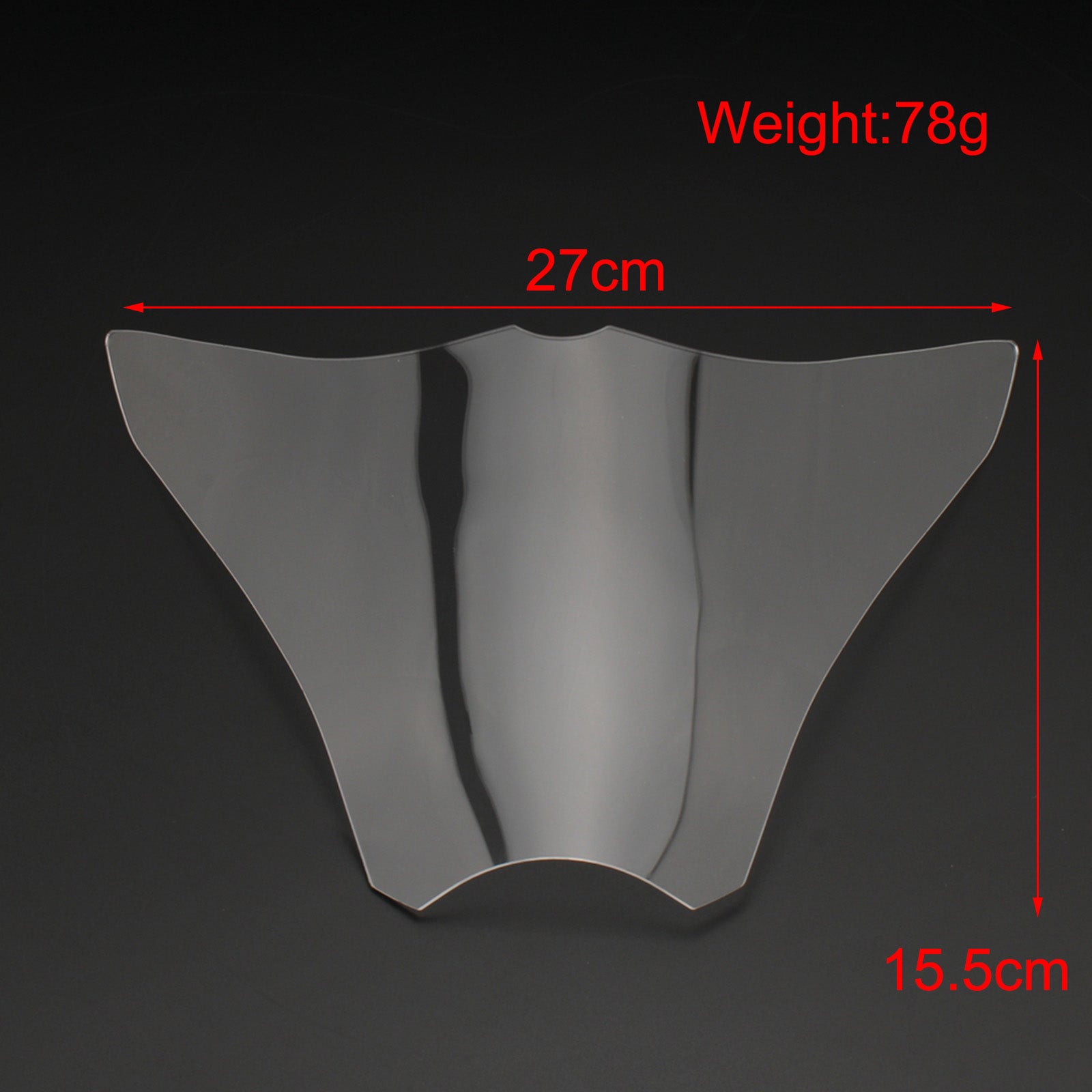 Främre strålkastarlinslampskydd täcker för Honda CB1000R 2008-2017 Smoke Generic