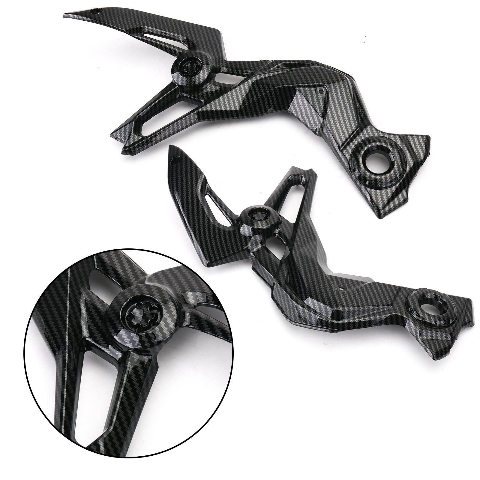 Embellecedor de cubierta protectora de marco de plástico ABS para motocicleta, para Kawasaki Z900 2020-2021