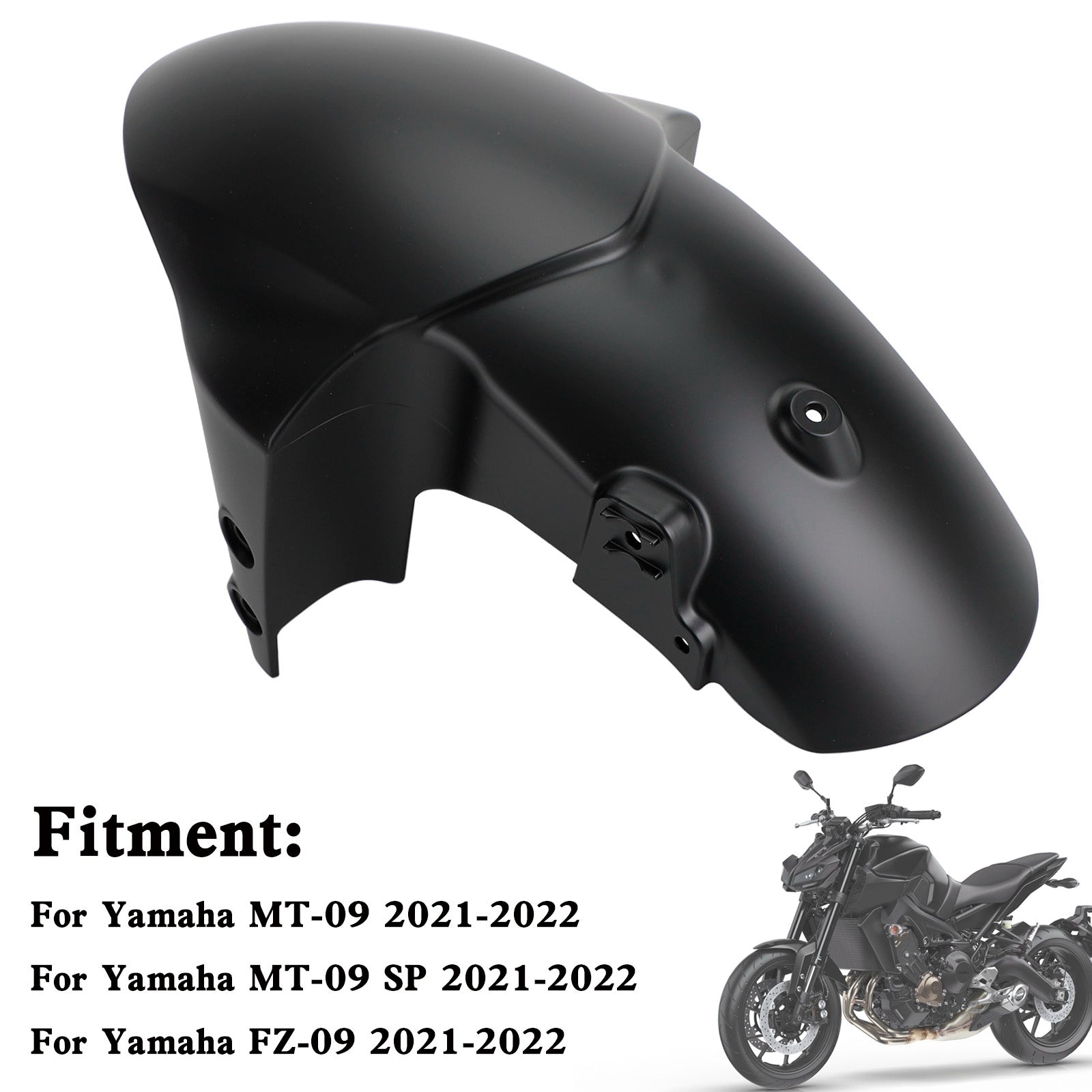 CARDINGO DE MUDA DEL FENDER Front para Yamaha MT-09/SP FZ-09 21-23 XSR900/GP 22-25