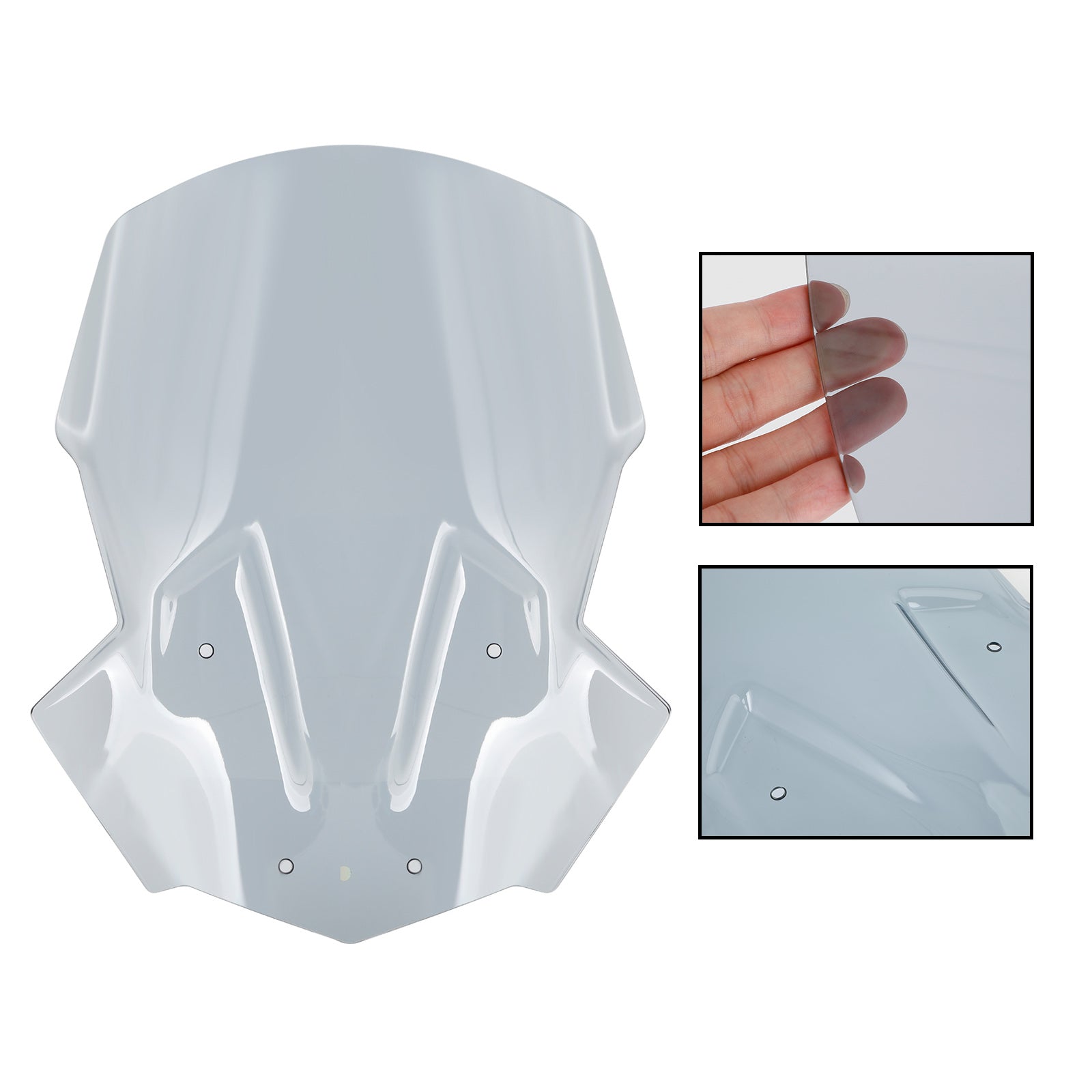 Parabrisas apto para TRIUMPH Tiger 800 XC/XR/XRX/XRT/XCX/XCA 2018-2021 genérico