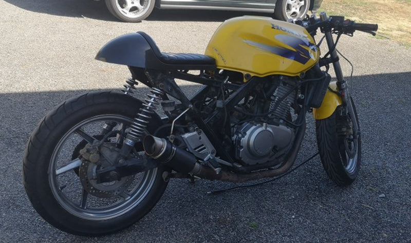 Universal Cafe Racer Seat Retro Seat Pan Base Vintage Cushion Scrambler Saddle Three Color