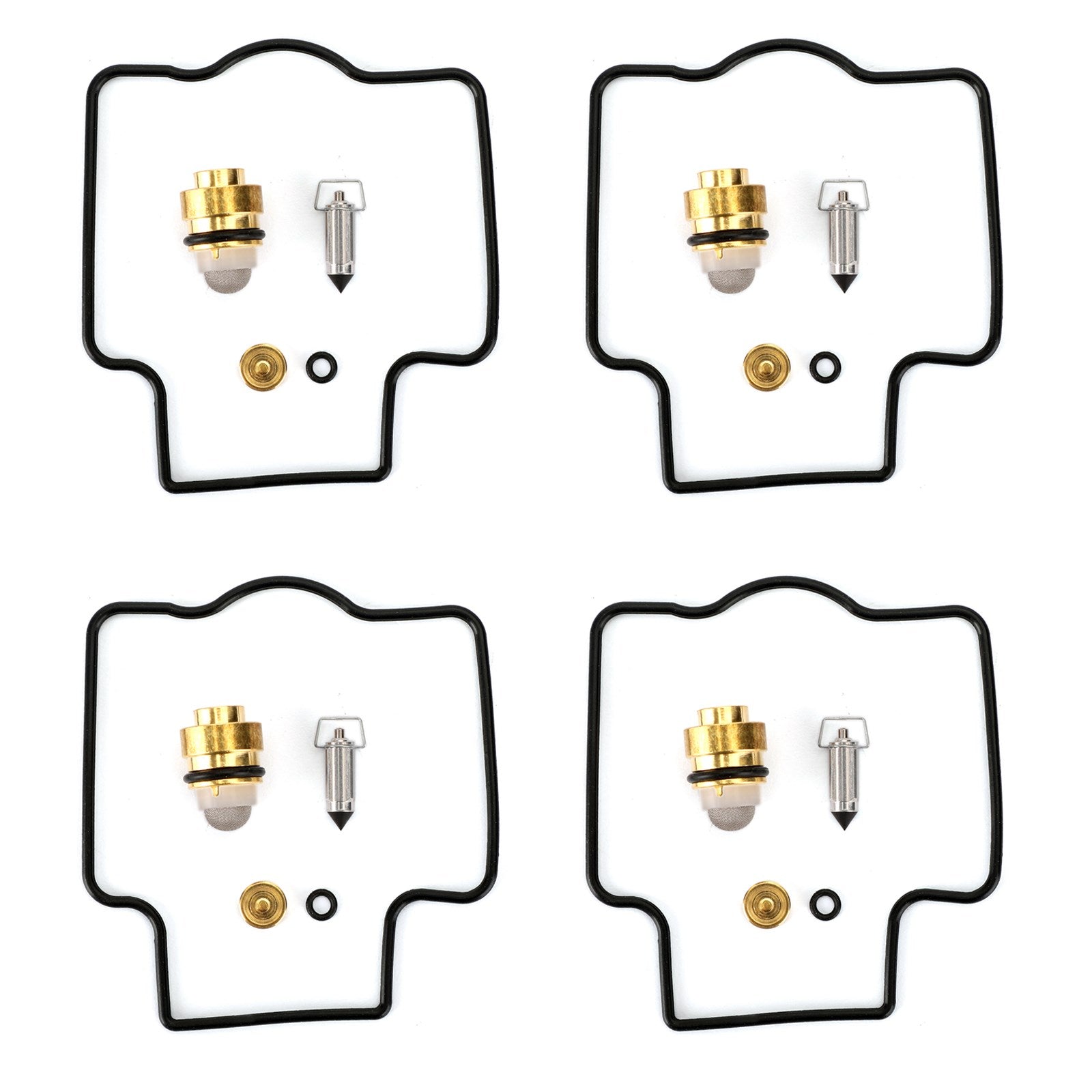 4 Carburetor Carb Repair Rebuild For Kawasaki Ninja ZX10 ZX11 ZX1100 ZX1200 ZX9R Generic