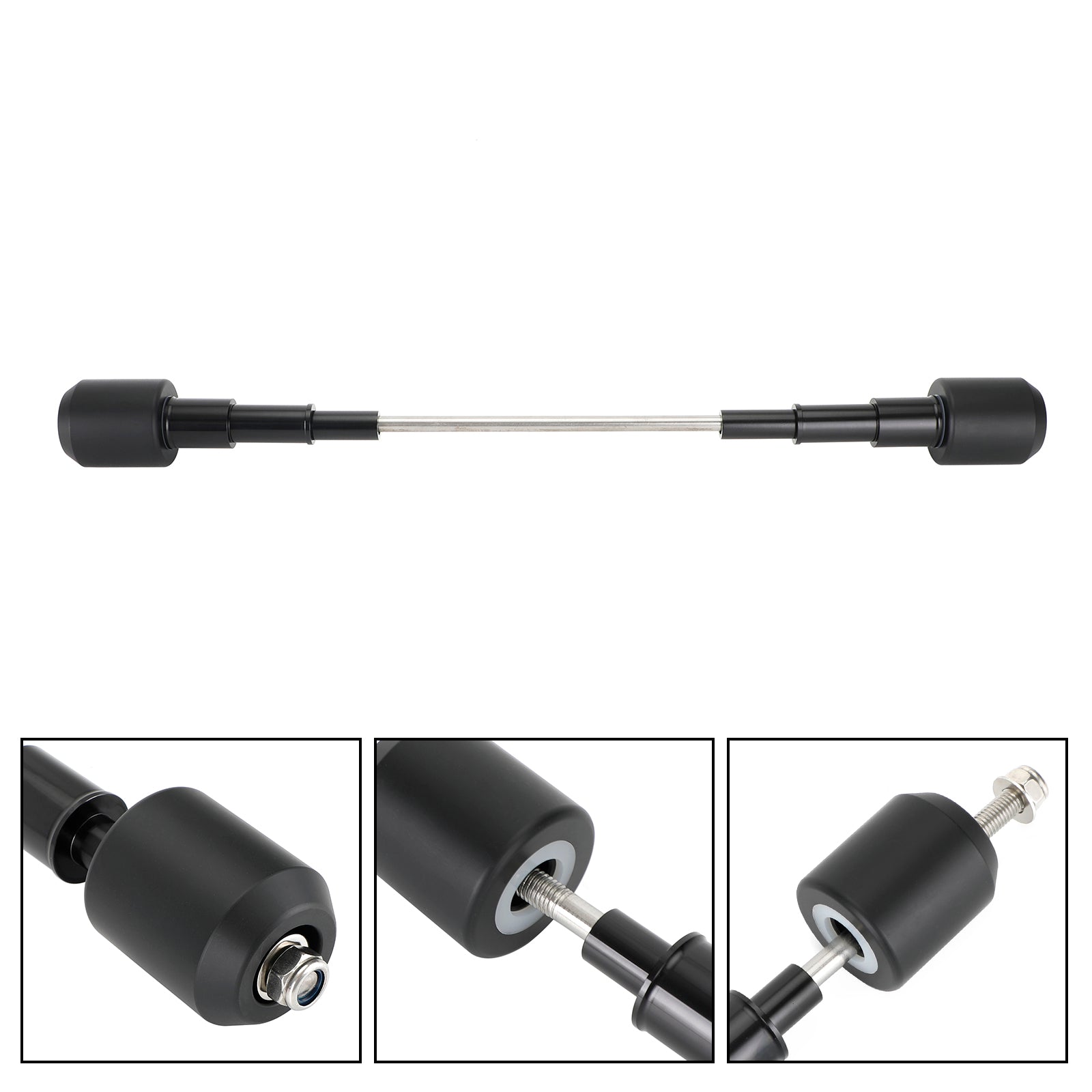 17-20 Ducati Cafe Racer 400 800 Crash Bobbins Protector Sliders Aluminium Generisk