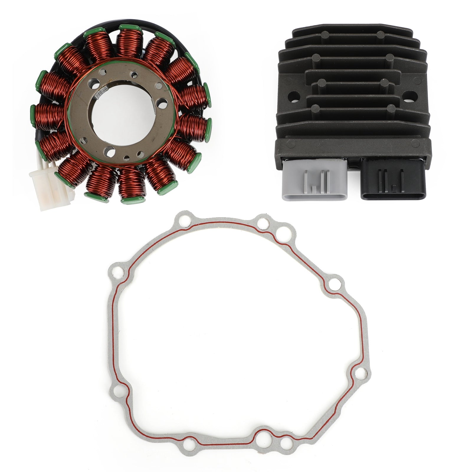 Stator-spoel+spanningsregelaar Rectifier+Pakking voor Suzuki GSX-S GSXS 1000 16-20 generiek