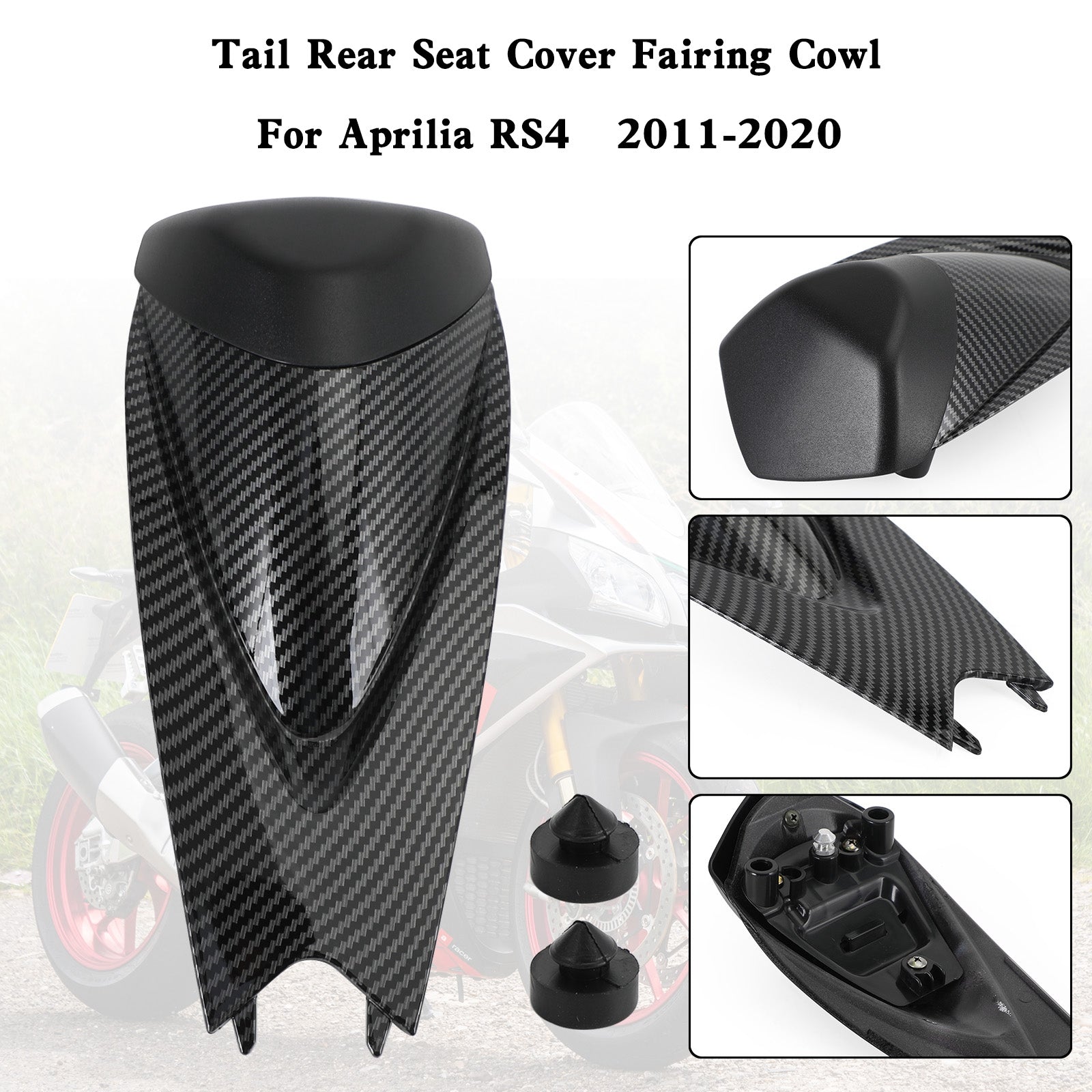 2009-2022 Aprilia RS125 RS4 RSV4 1000 Tylna okładka siedzenia Fairing Cowl