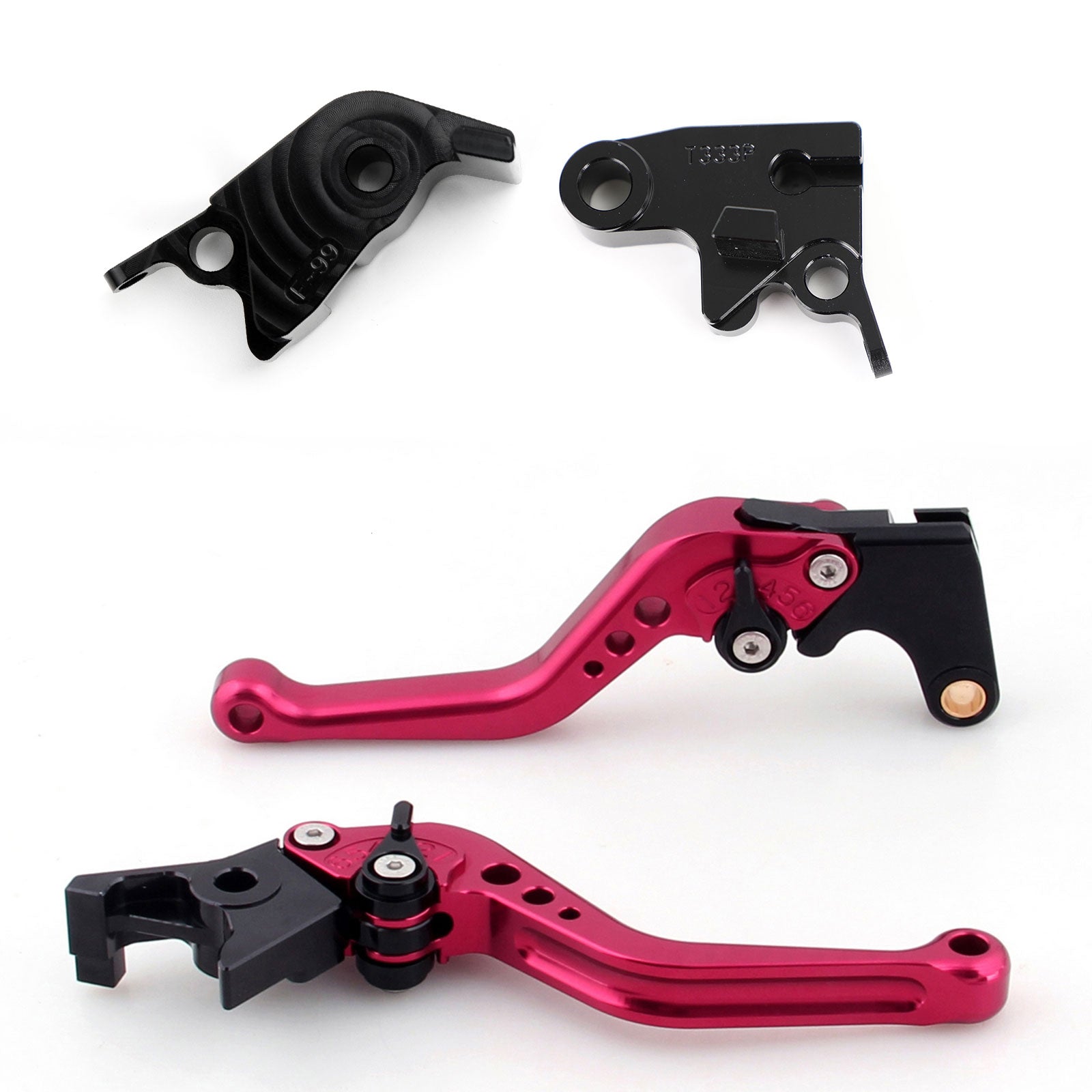Kort koblingsbremsehåndtag Fit til Speed Triple R 2016-2018 Tiger 1050 Scrambler Generic