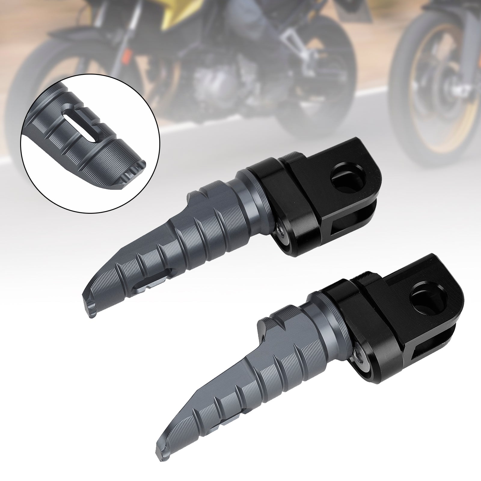 Front Footstests Foot Peg Fit For CFMOTO 250SR 250NK 400NK 650NK 400GT 2019-2022