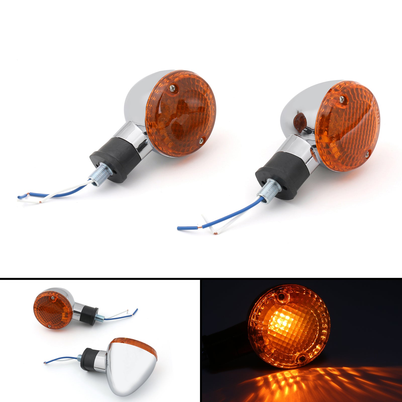 Turn Signal Lights Motor para Kawasaki Vulcan 800 Yamaha Road Star