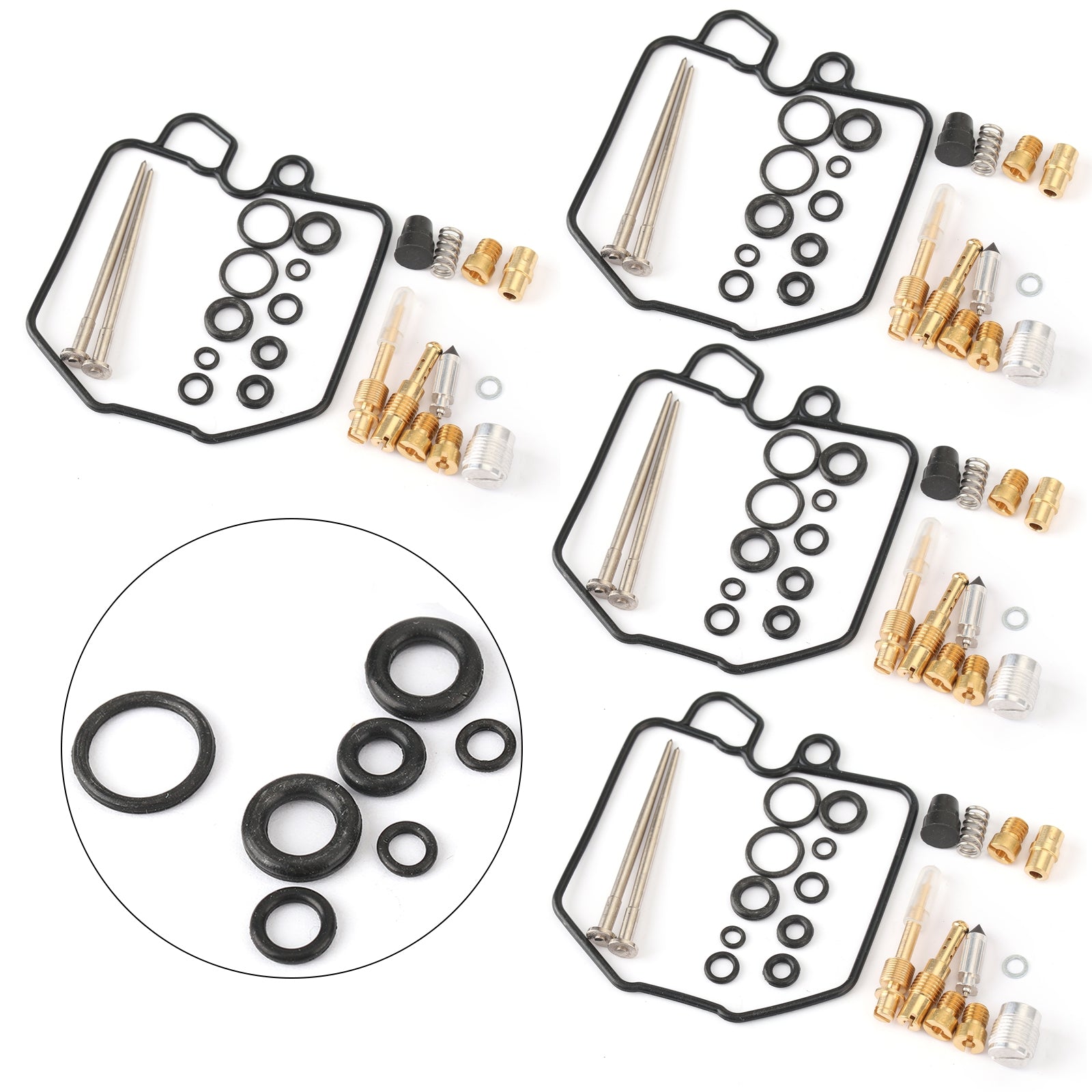 4PC Carburetor Repair Rebuild Kit für Honda CB750F CB750 F Super Sport 1980-1982