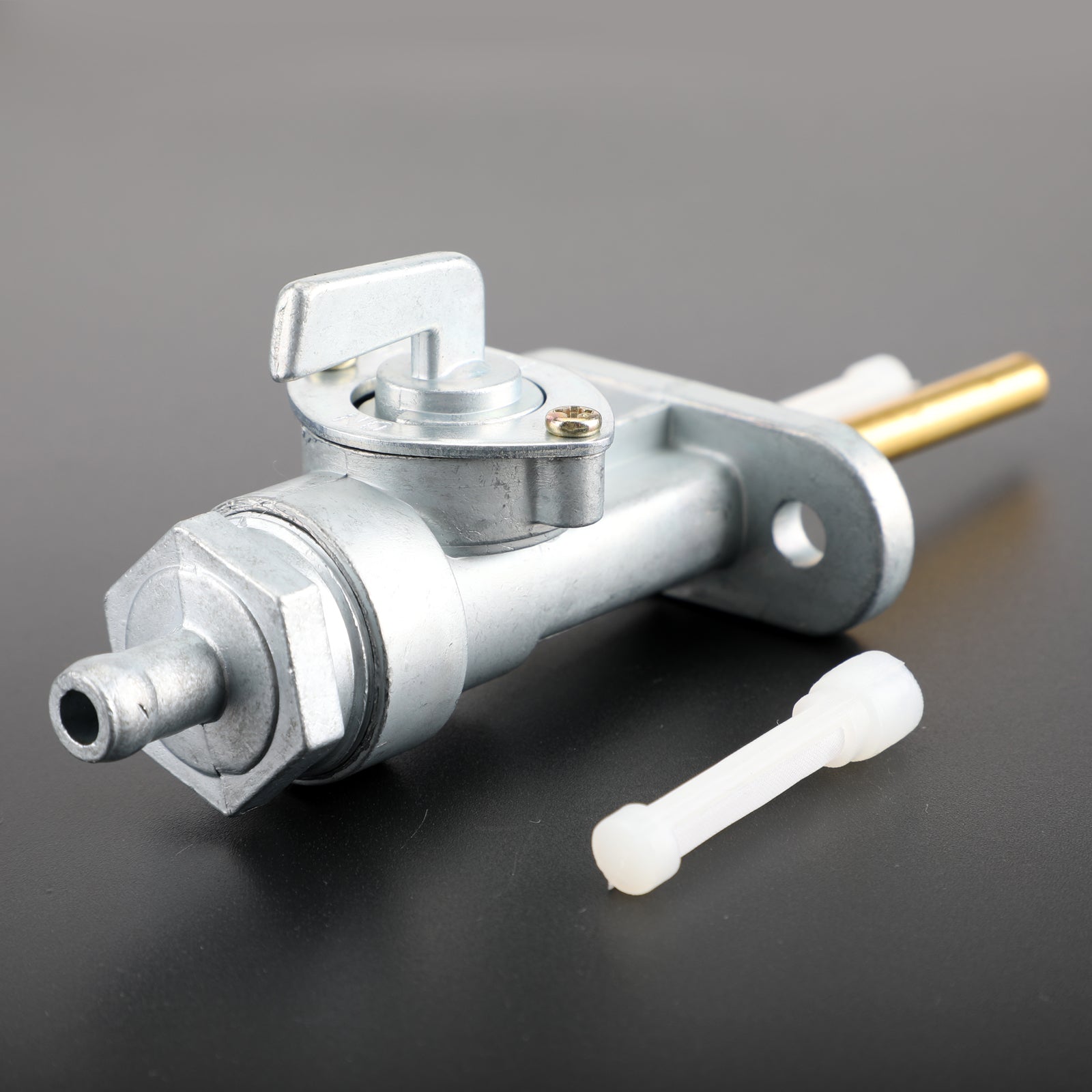 Valvola rubinetto gas combustibile Petcock 438-24500-01 per Yamaha DT100 DT125 DT250 DT360 generico