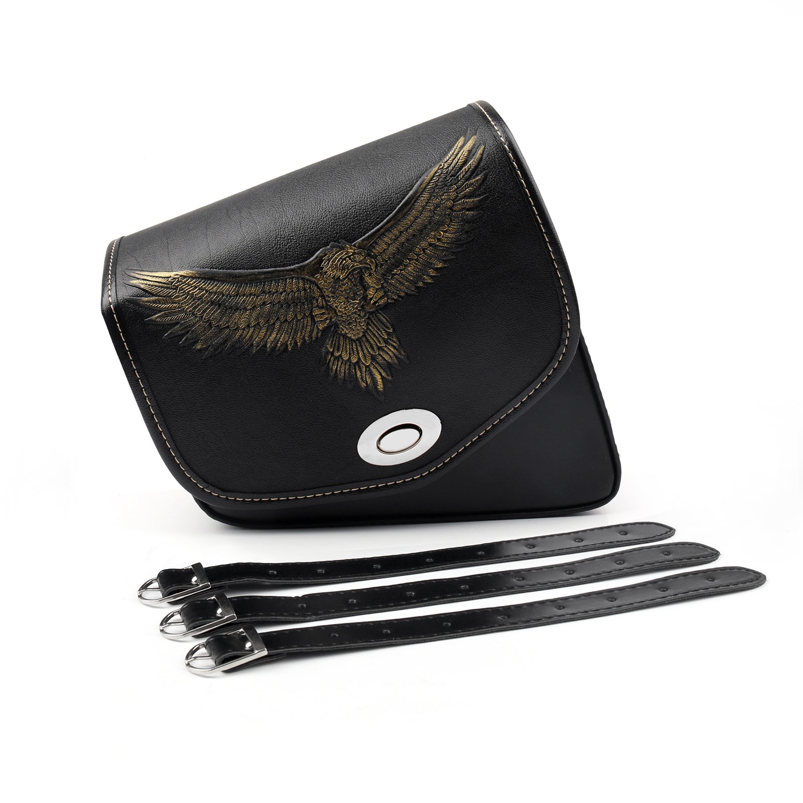 Leer linkerkant zadeltas zadeltas voor Sportster XL 883 XL 1200