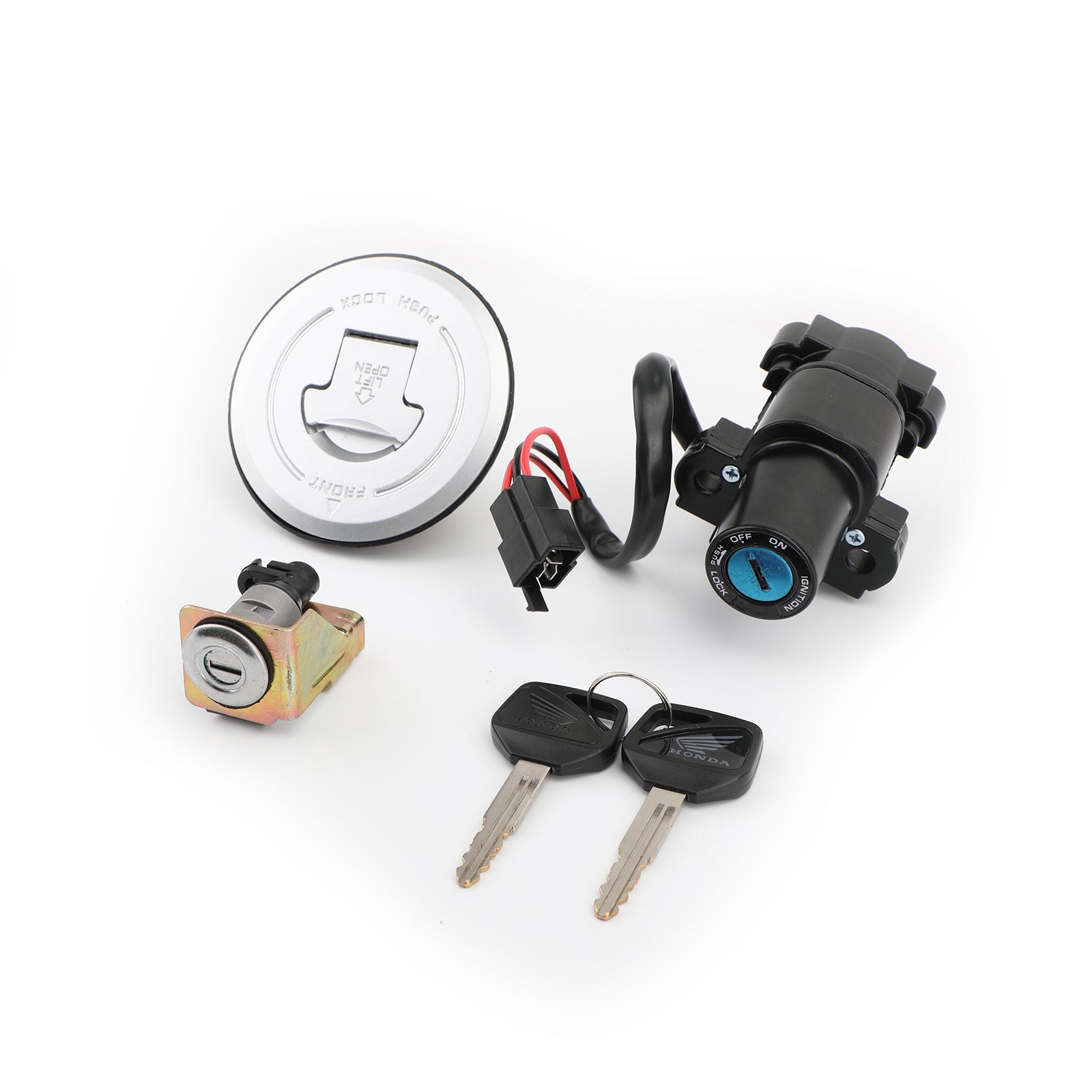 2011-2013 CBR250R 2017-2018 CBR300RA Ignition Switch Fuel Gas Cap Seat Lock Key