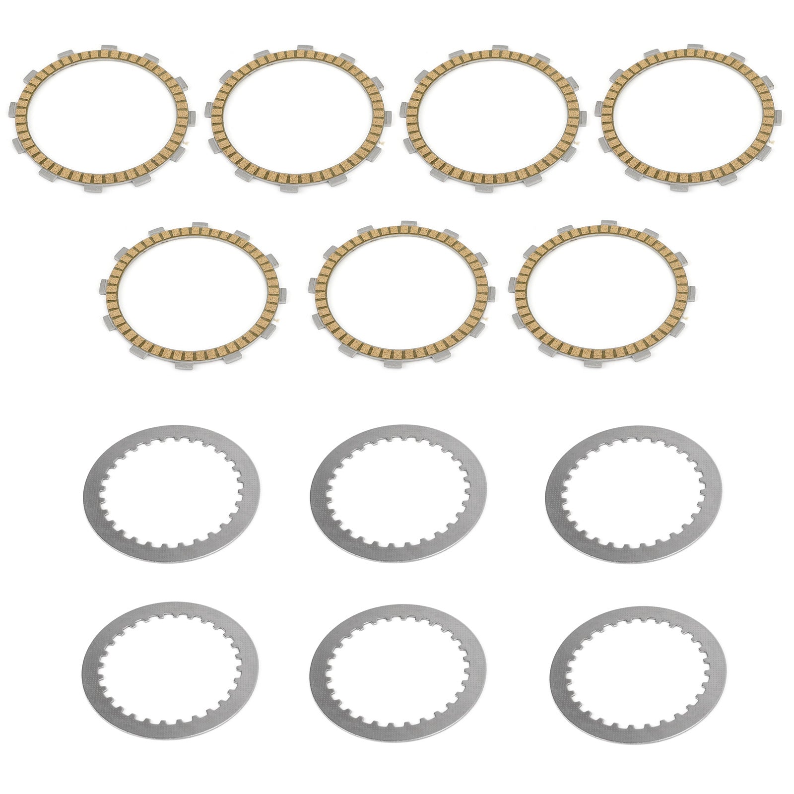 Clutch Plate Kit Friction & Iron Plates for Honda CB750 Nighthawk CB750F 91-03 Generic
