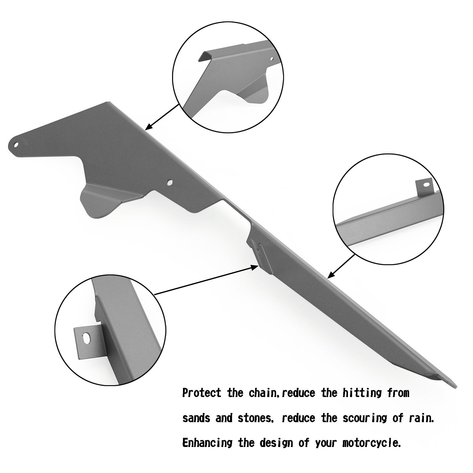 Ochránci chrániče řetězového řetězu pro kawasaki ZX-10R 2011-2018