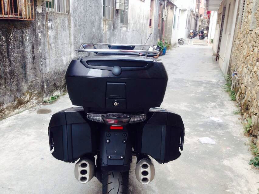 2011-2014 BMW K1600GTL K 1600GTL Rear Top Box Trunk Rack Silver Generic