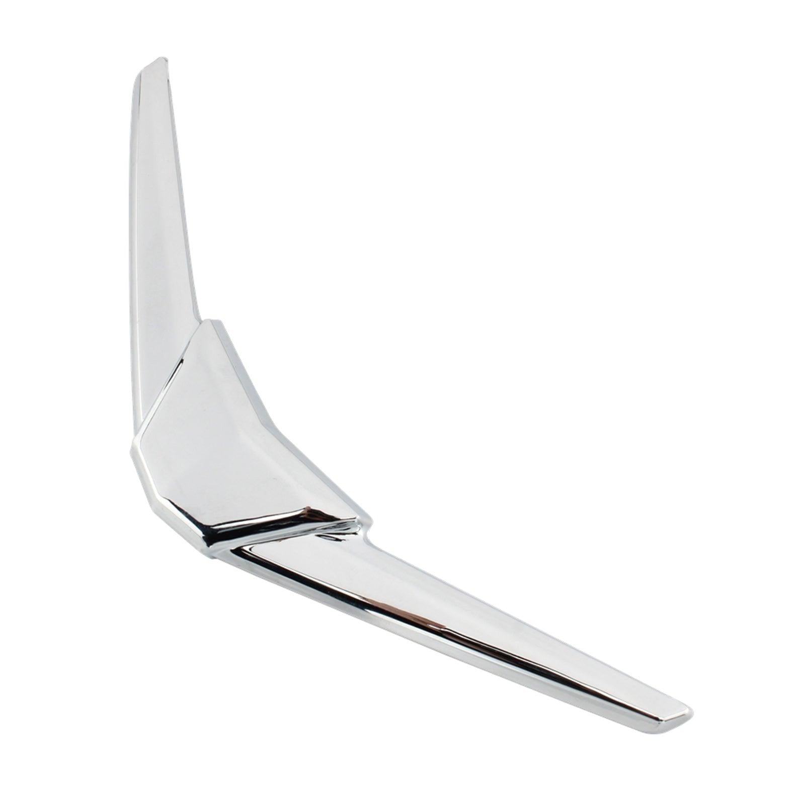 Chrome bageste fender tip trim accent sag til Honda Goldwing GL1800 1800 2018-2021 Generisk