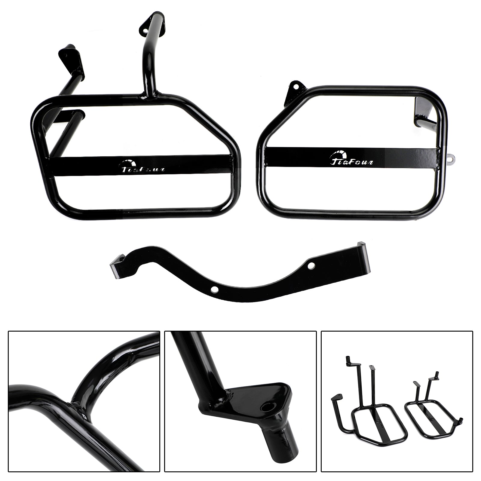 Honda Ct125 20-22 Trail 125 21-22 Schwarz Satteltaschenhalterung Montagehalterung