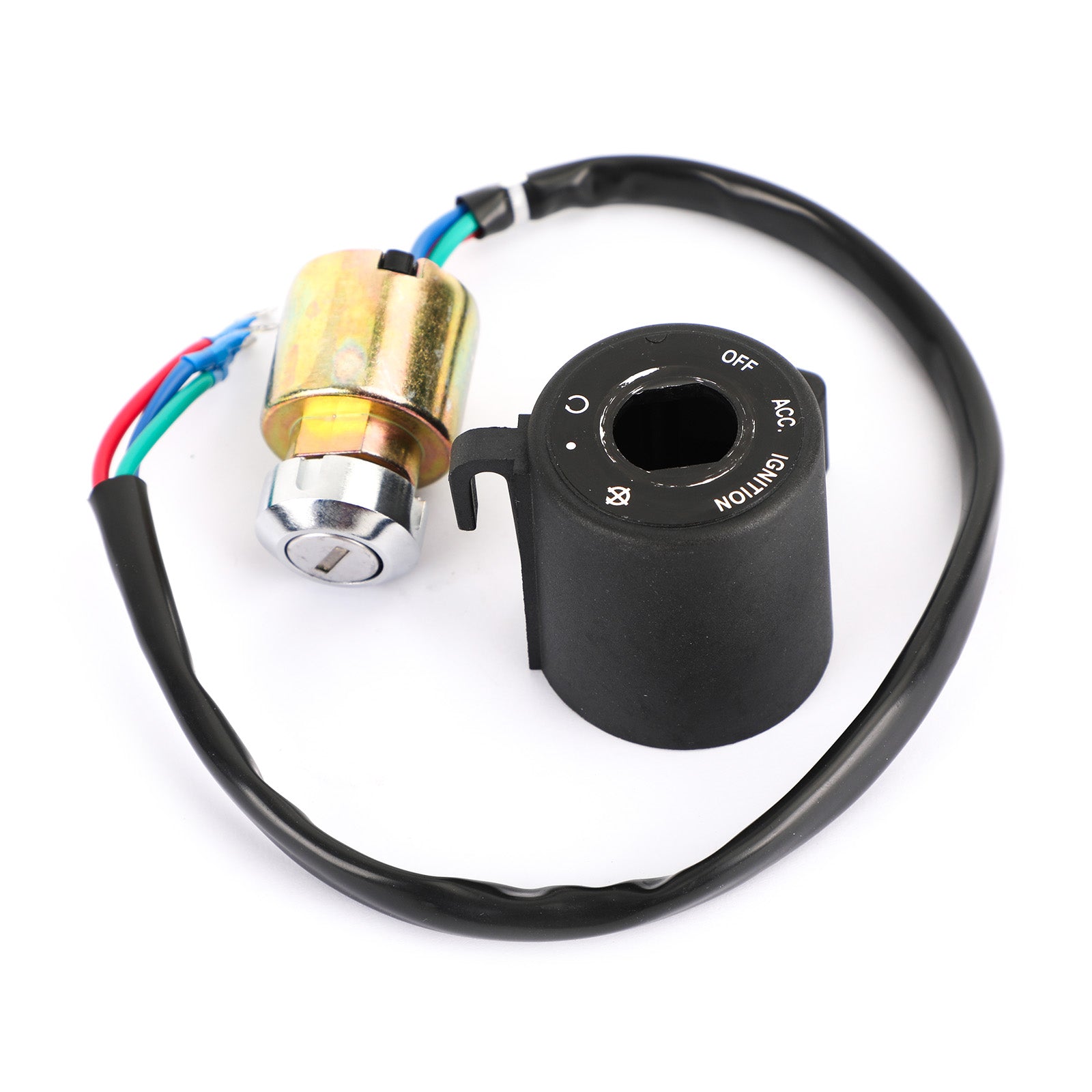 Ignition Key Switch Tail Box Lock Set Fit For XL883R Sportster 883R 2010 XL883N 4LE2 Iron 883 2010-2011 FXRS Low Rider 1991-1992 FXR Super Glide 1991-1994