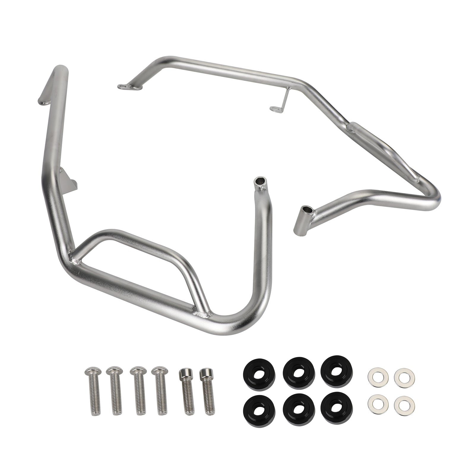 Crash Bar Lower Engine Guard Steel Frame Silver Fit til Honda X-Adv X Adv 750 21 Generisk