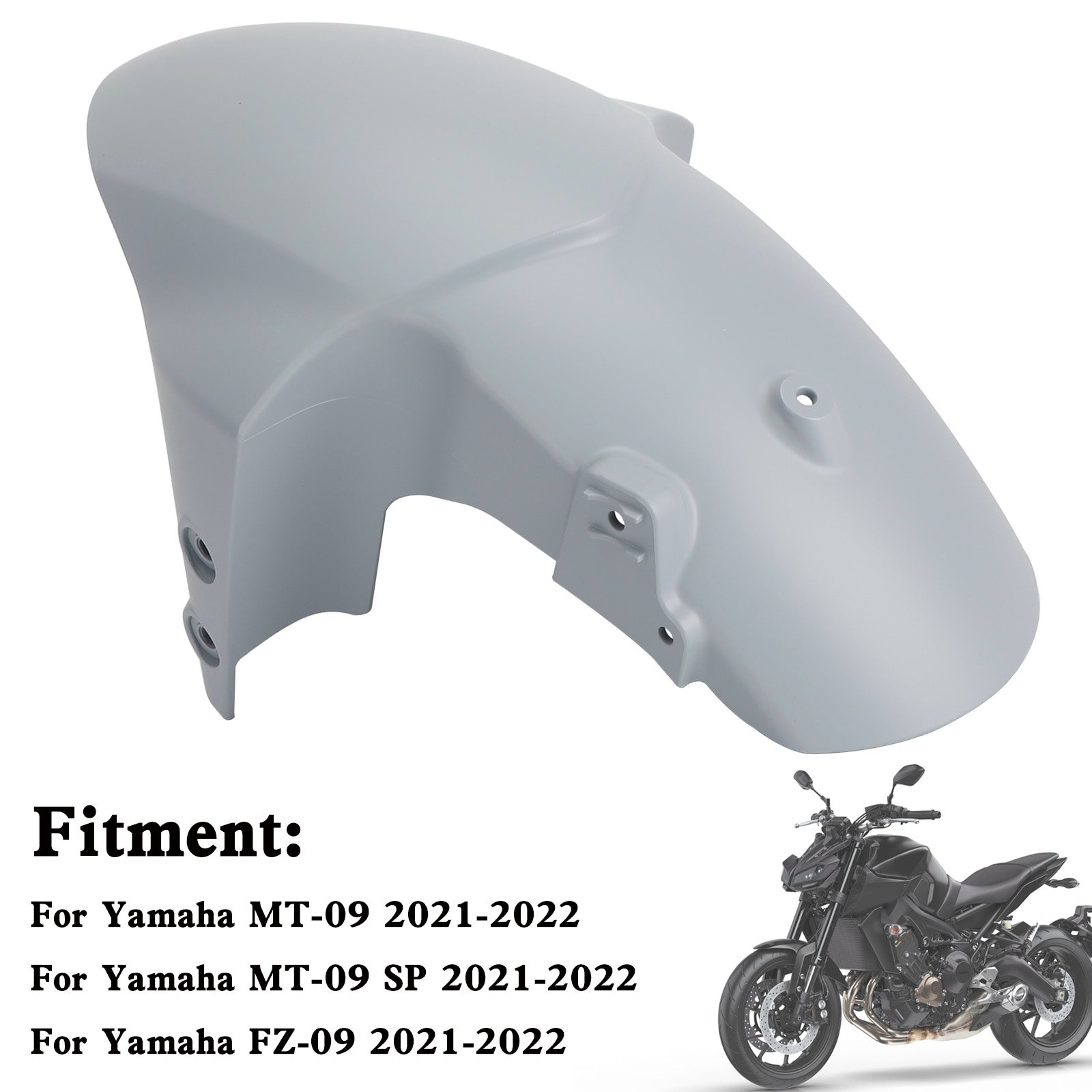 CARDINGO DE MUDA DEL FENDER Front para Yamaha MT-09/SP FZ-09 21-23 XSR900/GP 22-25