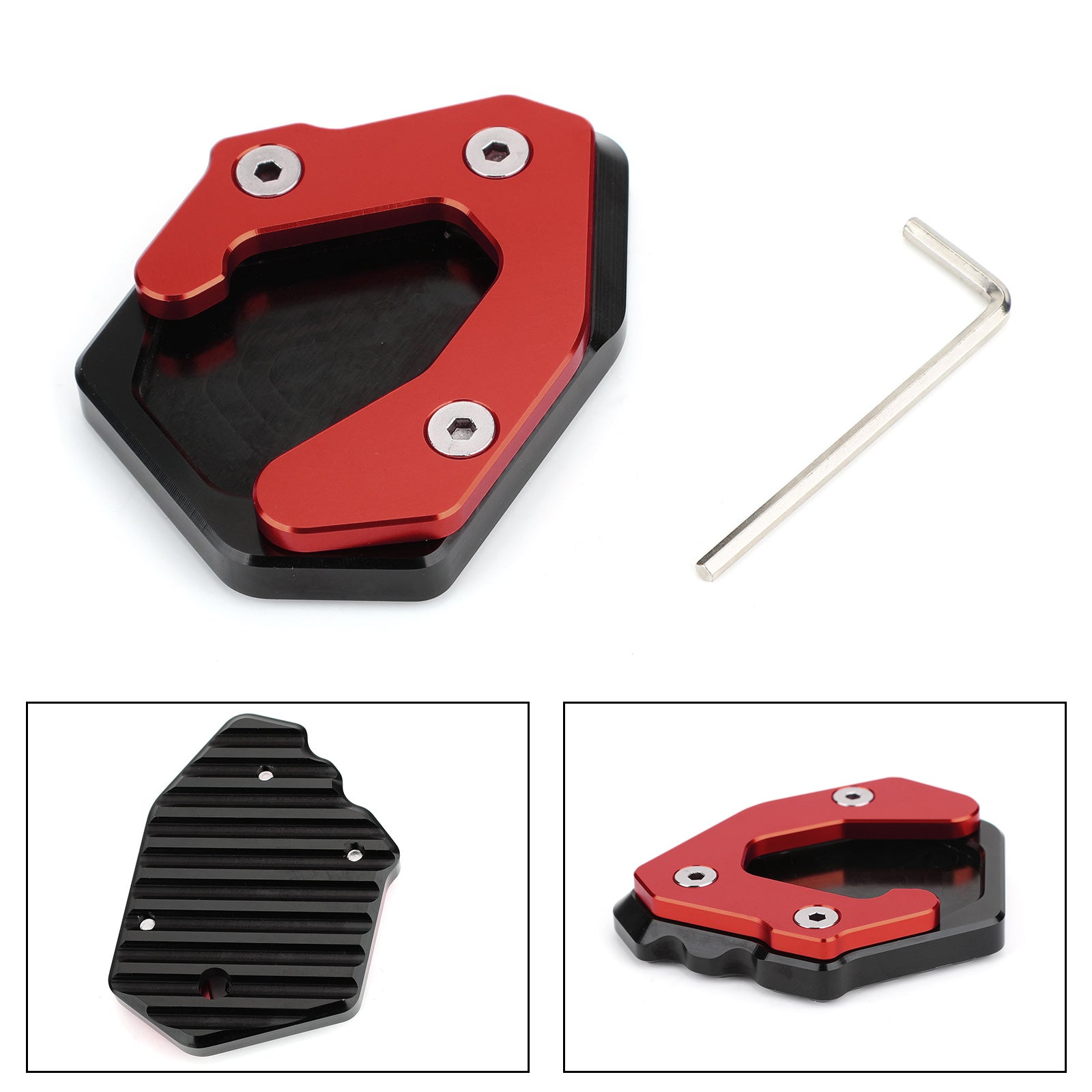 Standstand Side Stand Extension Plate voor Benelli Leoncino 500 BJ250 TNT25 BJ300 Titanium