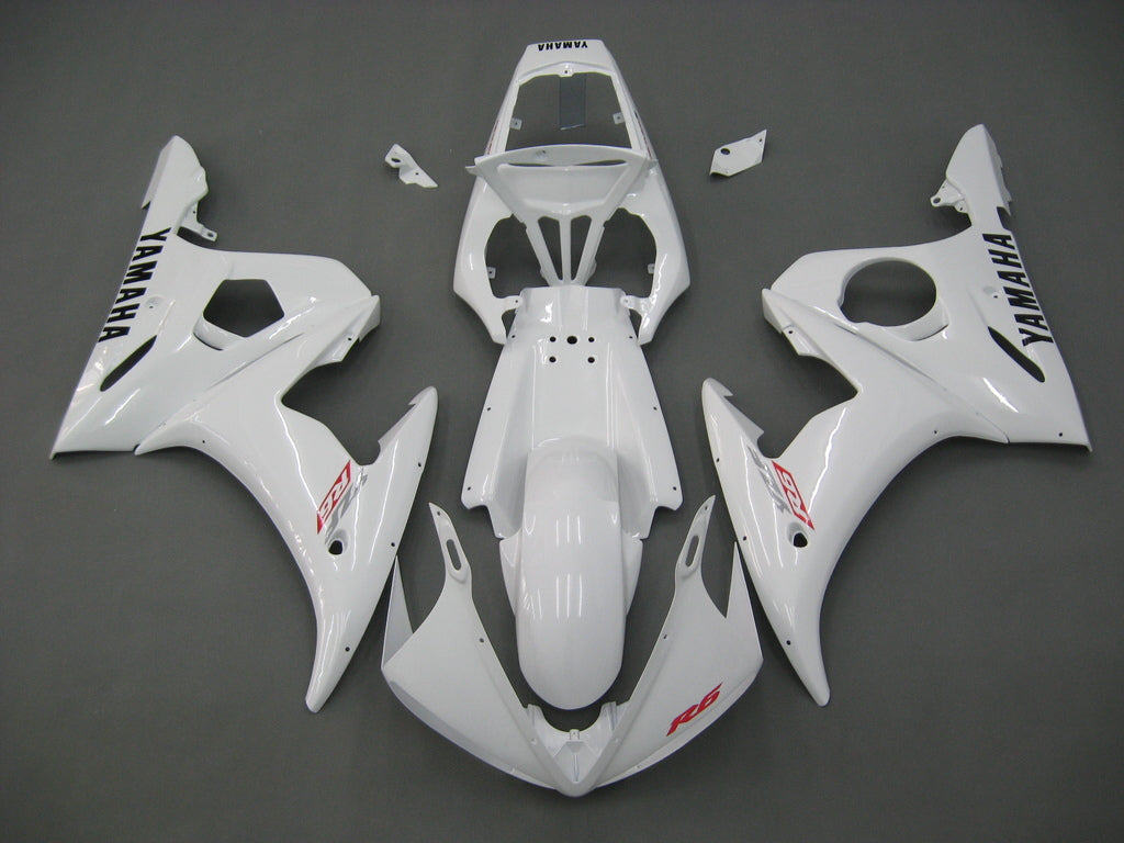 Kit carenatura bianca Amotopart 2005 Yamaha R6