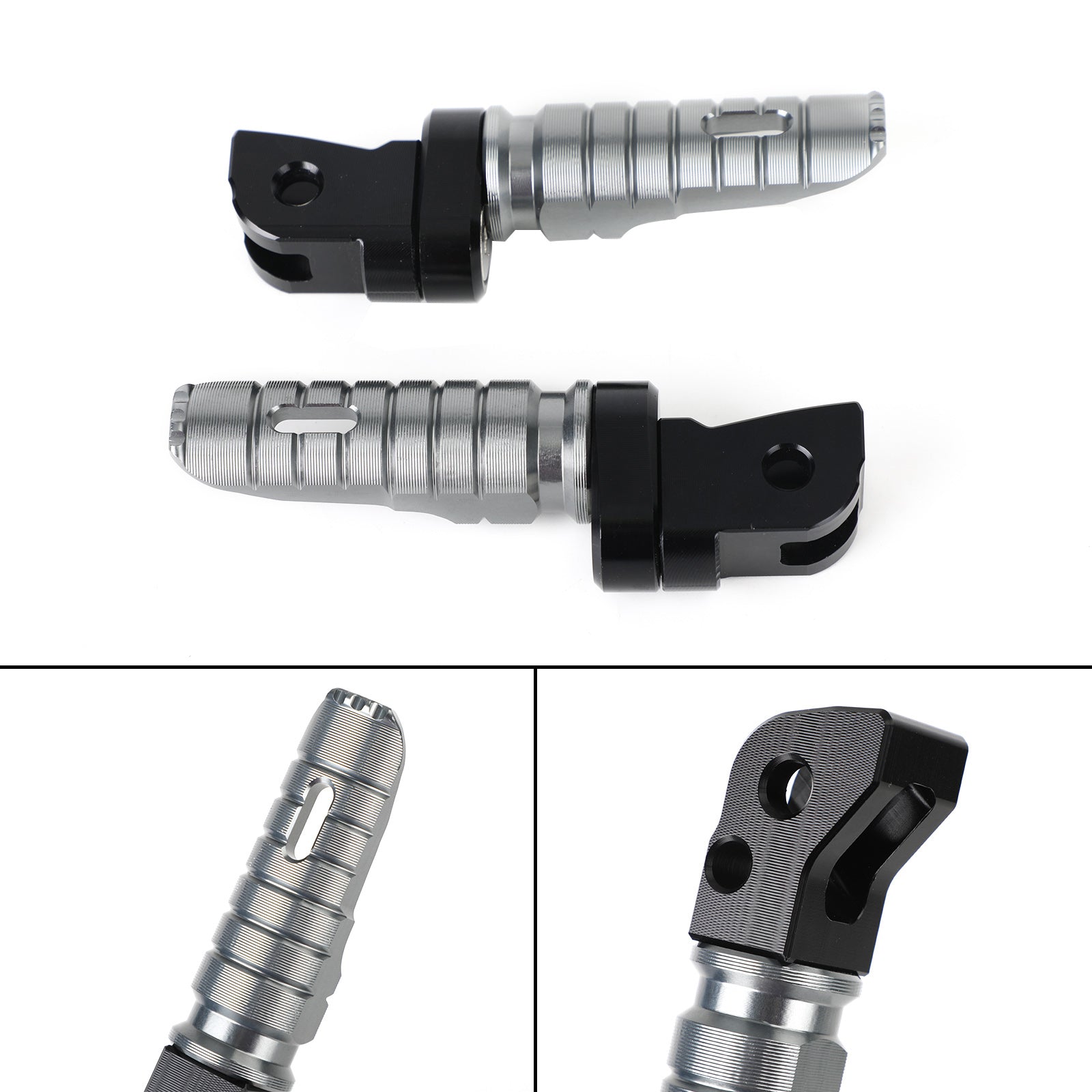 Reposapiés delanteros para Husqvarna Vitpilen Svartpilen 250 401 2019-21 genérico