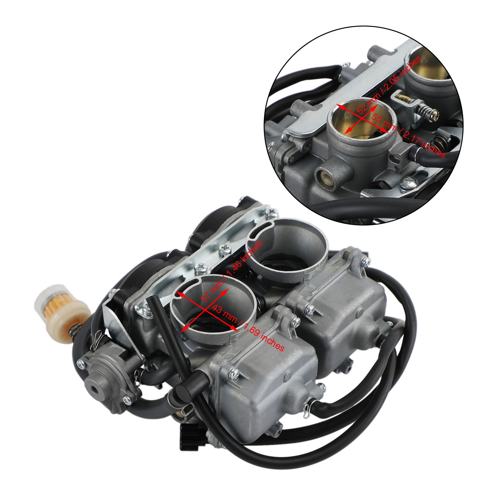 Karburátor carb Fit for Kawasaki GPX 250 GPX 400 ZZR 250