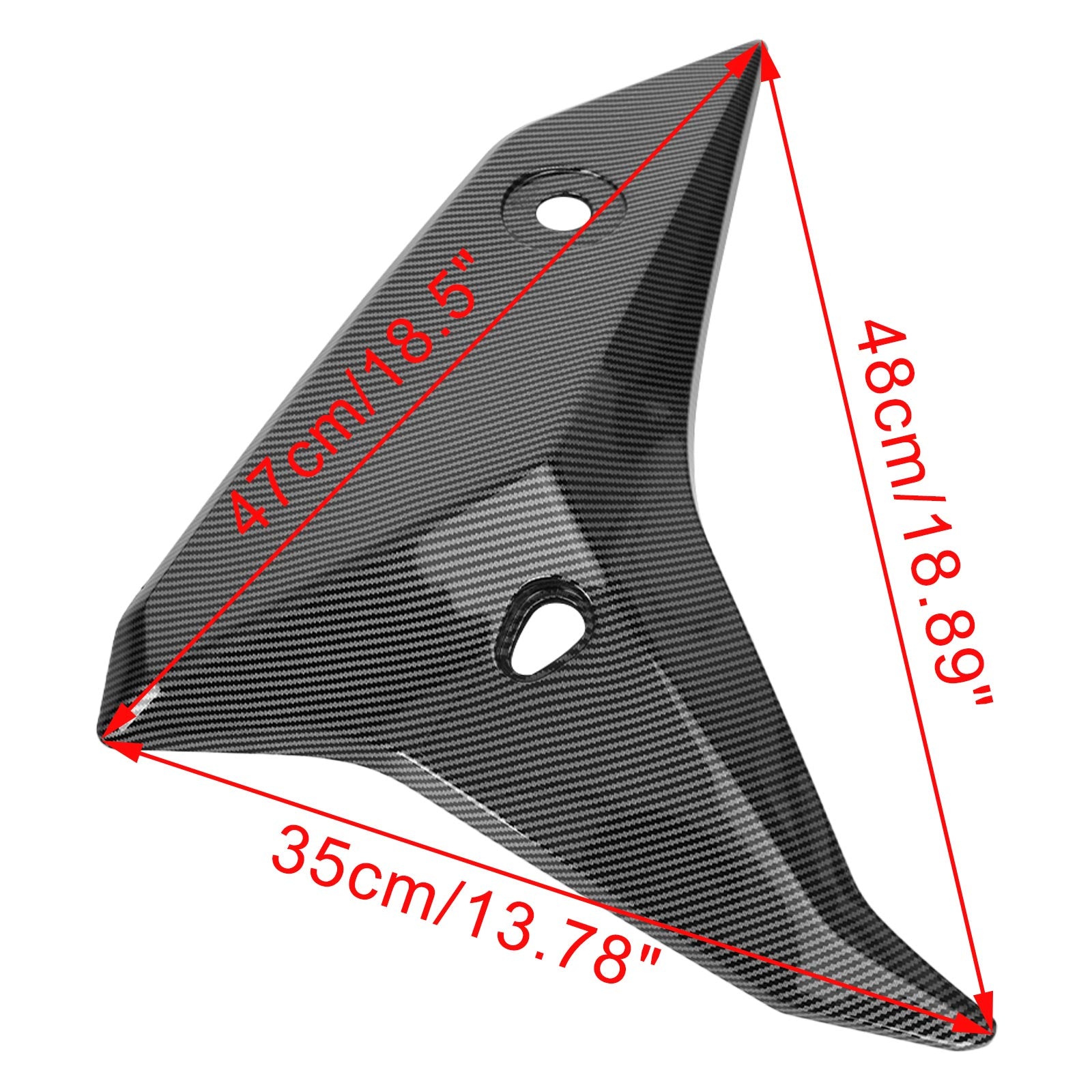 Paneles de carenado de cubierta lateral del radiador para YAMAHA tracer 900 GT 2018-2020 genérico
