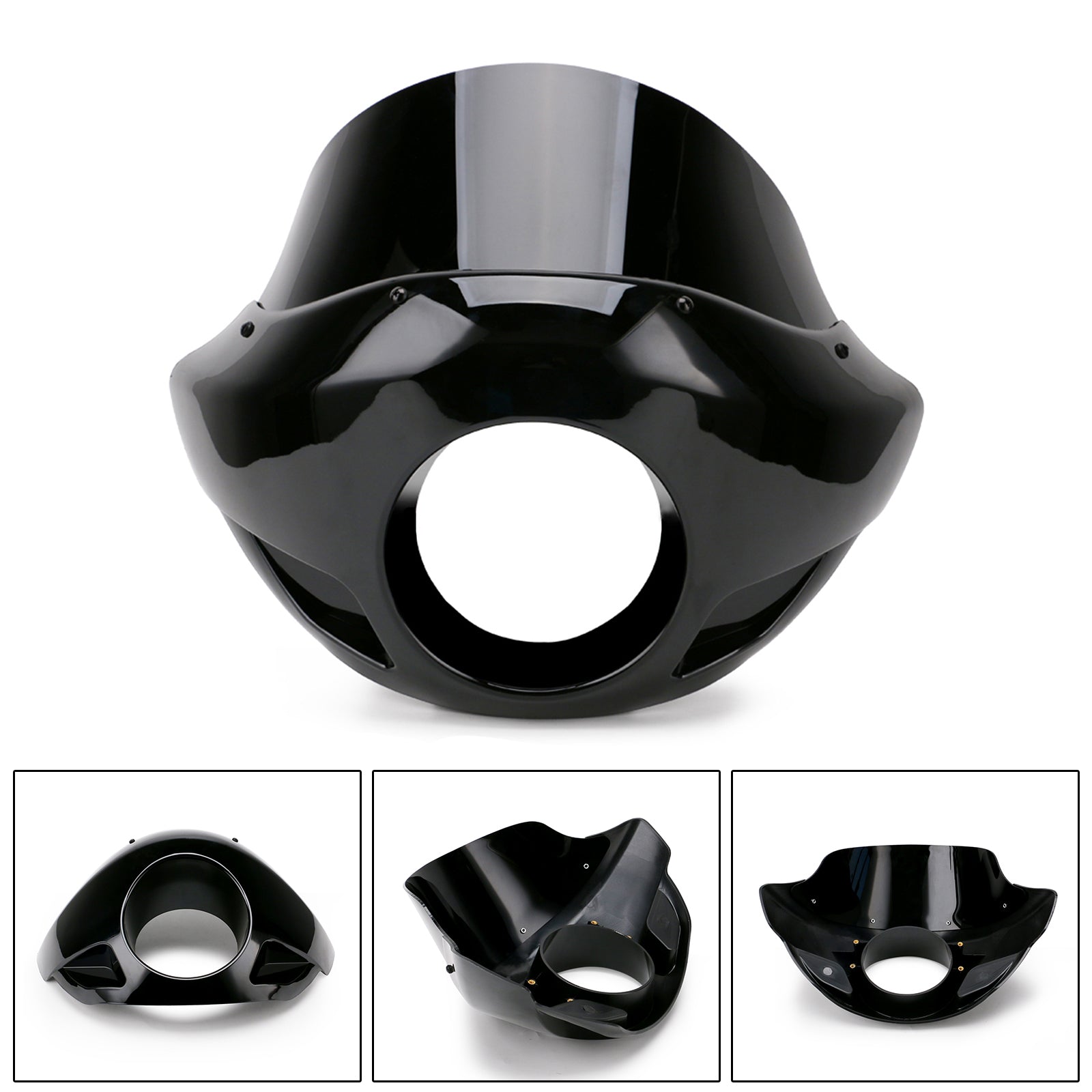 Voorruit Koplamp Kuip geschikt voor 35mm-49mm vorken 5.75" Koplampen Sportster