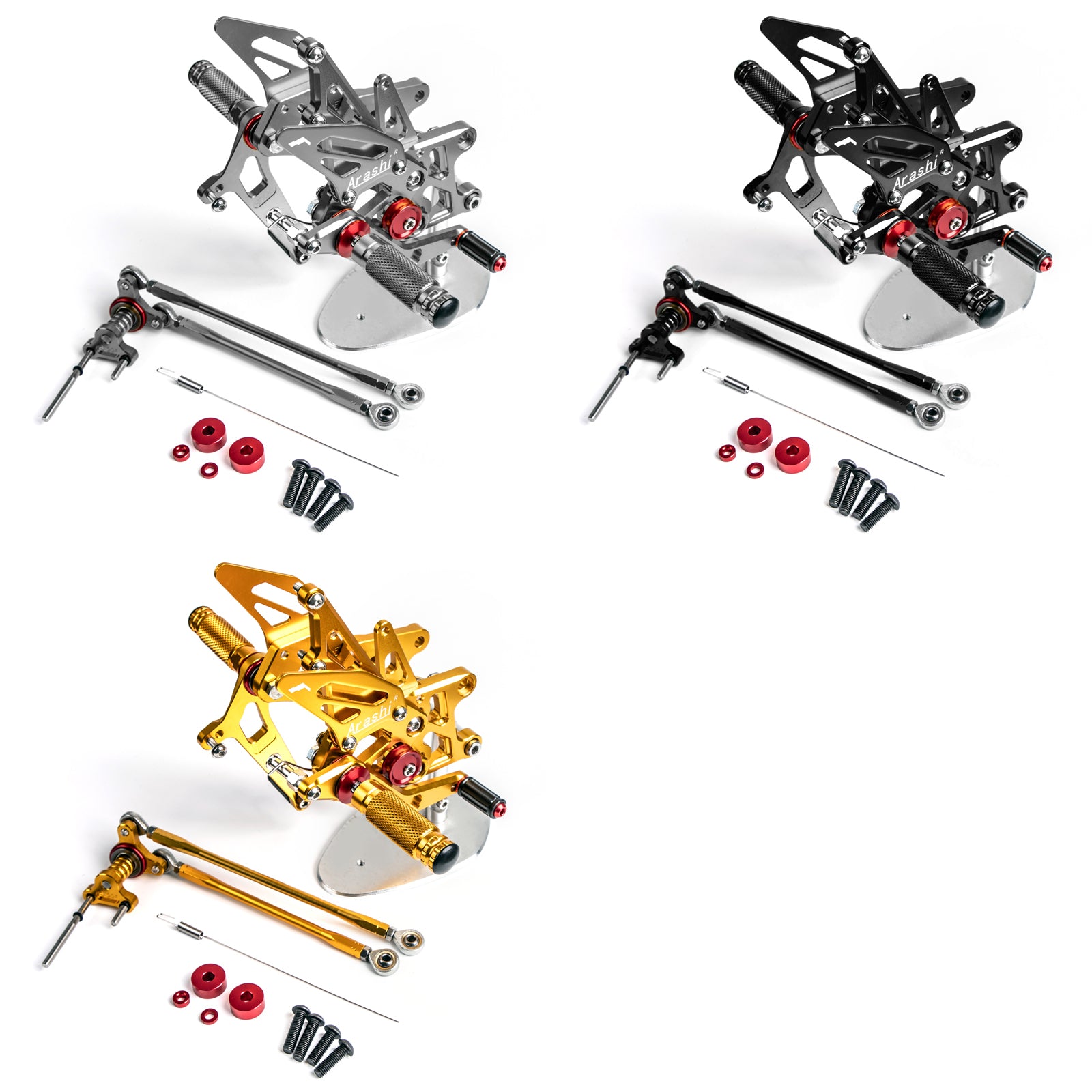 09-22 Honda CBR 600 RR RRA PC40 CNC ALUMINUM ARRESSE