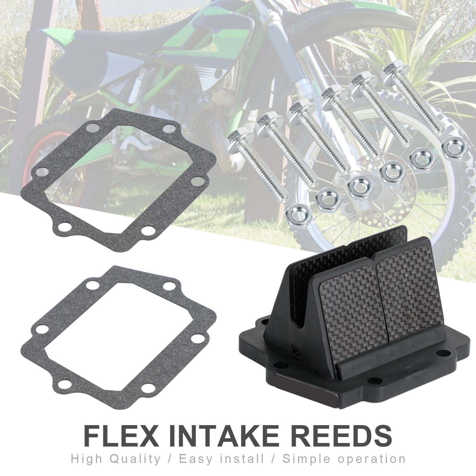 V313C Reed Valve System se hodí pro Kawasaki KX125 1993-2002 Generic