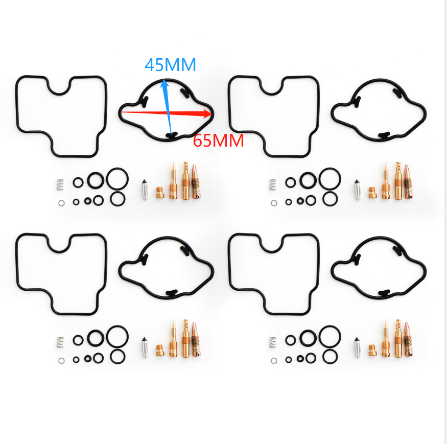 4 sætter karburatoropbygningssæt til Honda CBR600F2 CBR 600 F2 1991-1994 1992 1993 Generisk