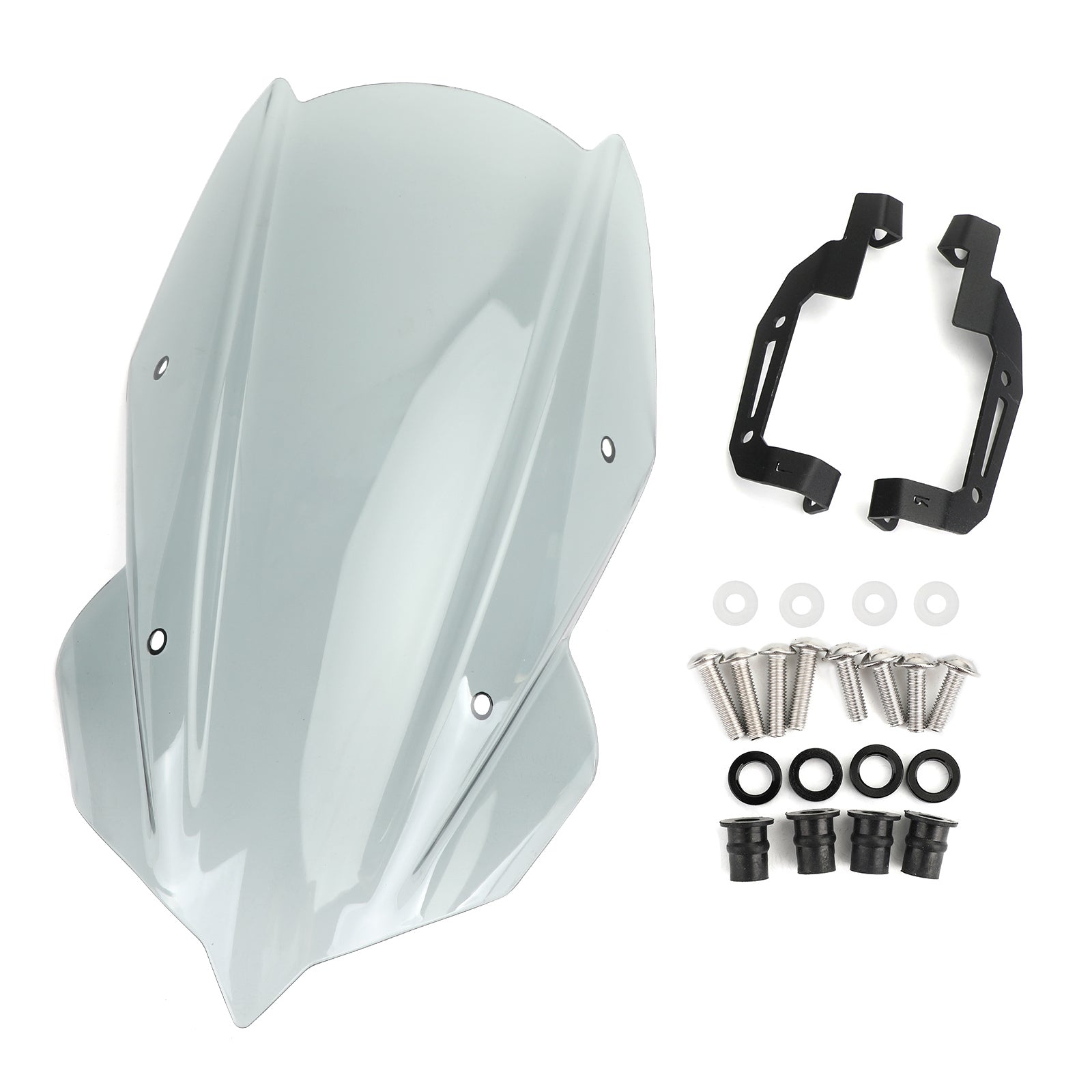 ABS 4mm motorfiets voorruitscherm voorruit voor Kawasaki Z400 2019-2020 generieke