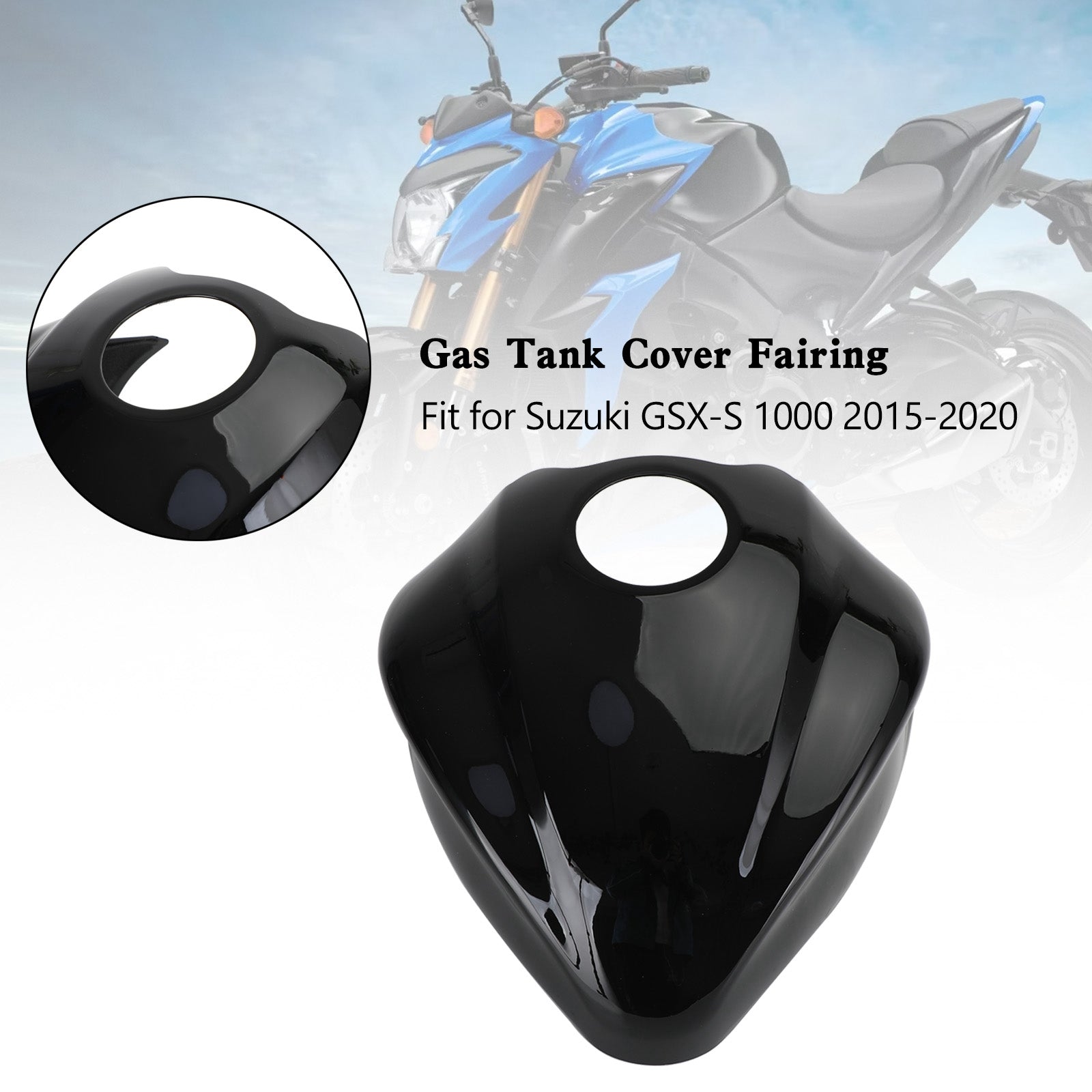 Gas Tank Cover Guard Fairing Protector til Suzuki GSX-S 1000 GSXS 2015-2020