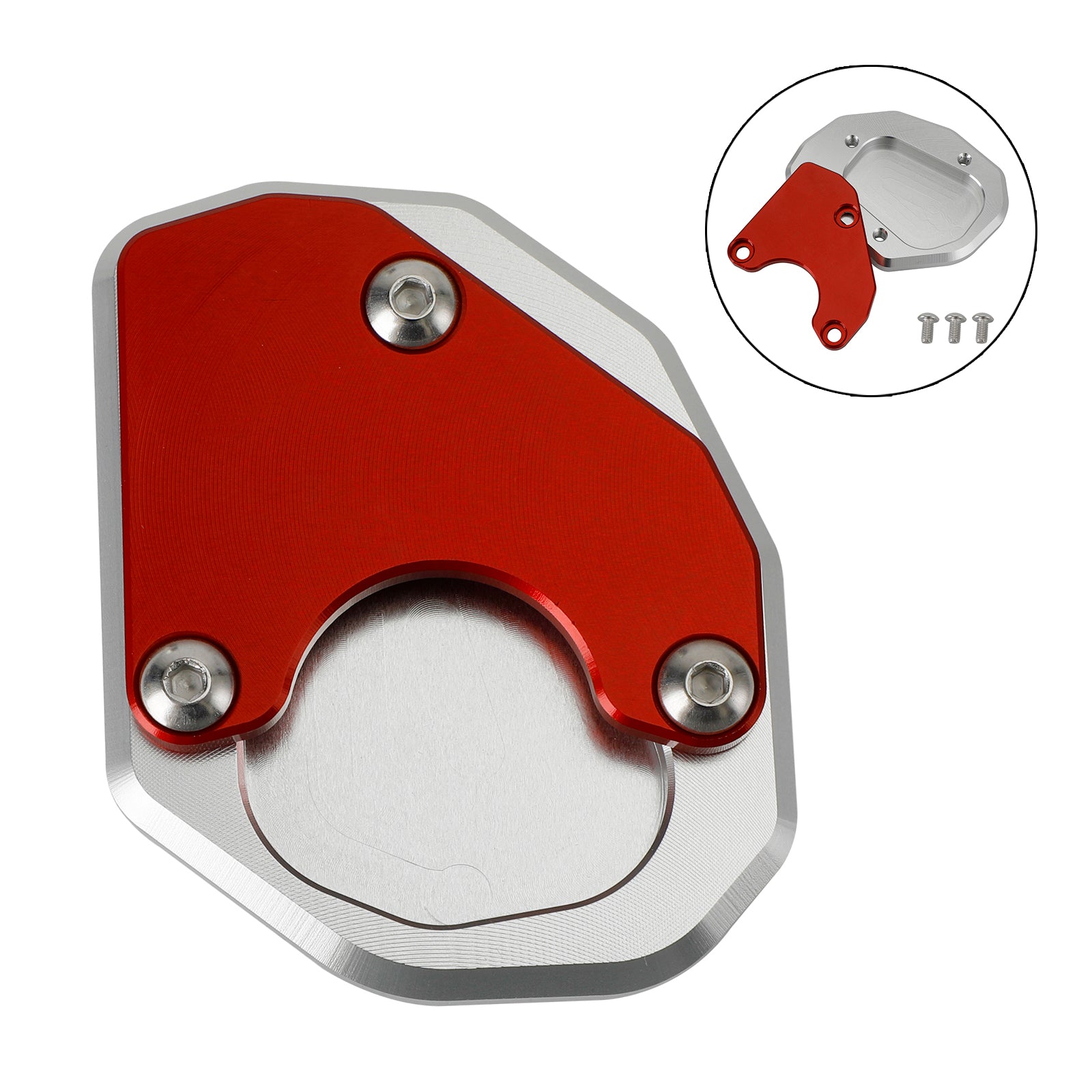 21-22 Trident 660 Kickstand Enlarge Plate Pad