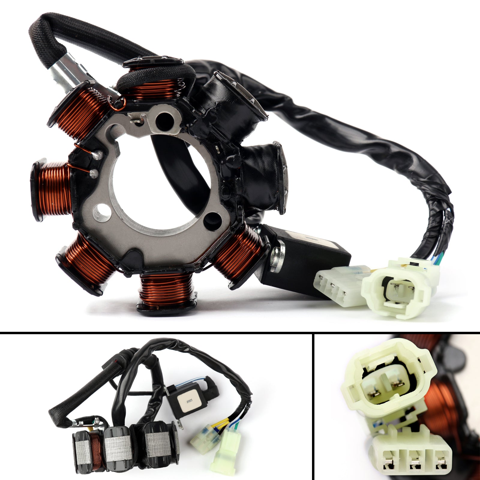 Honda TRX250Ex SporTrax 250 EX 2001-2005 TRX250 Recon TM Recon TE 2002-2004 Magneto Generator Engine Stator Coil