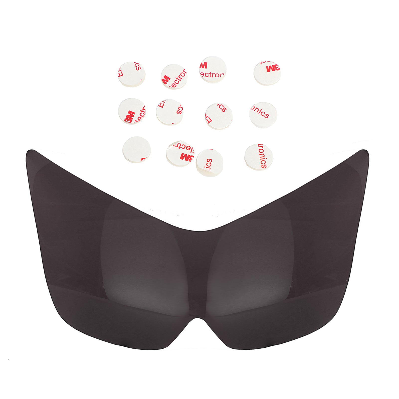 Tampa de proteção contra lentes do farol frontal ajustada para Kawasaki Ninja Z1000 03-06 Blue Generic