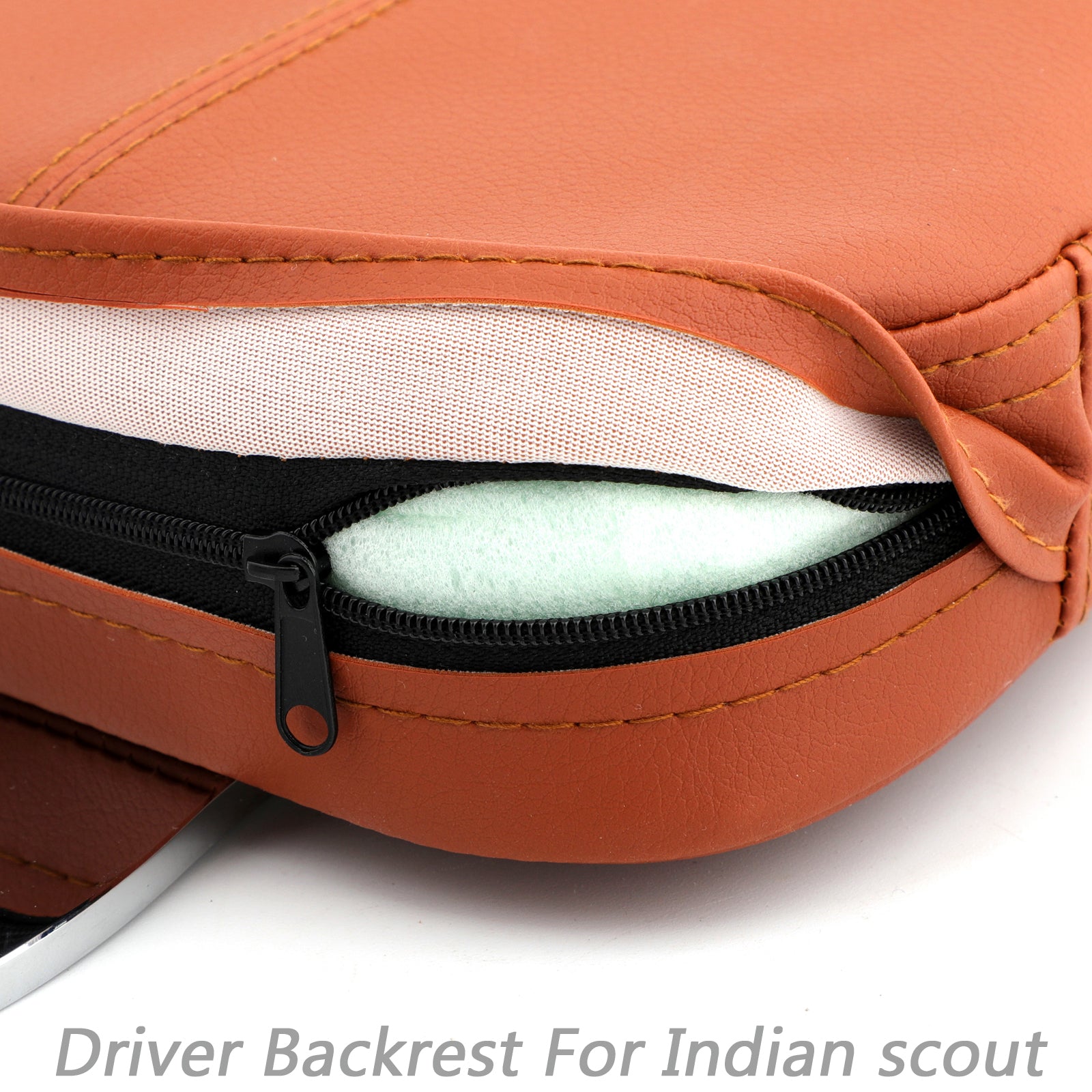 Förare rygg för indisk scout 2015-2018 Scout Sixty 2016-2018 Black Generic