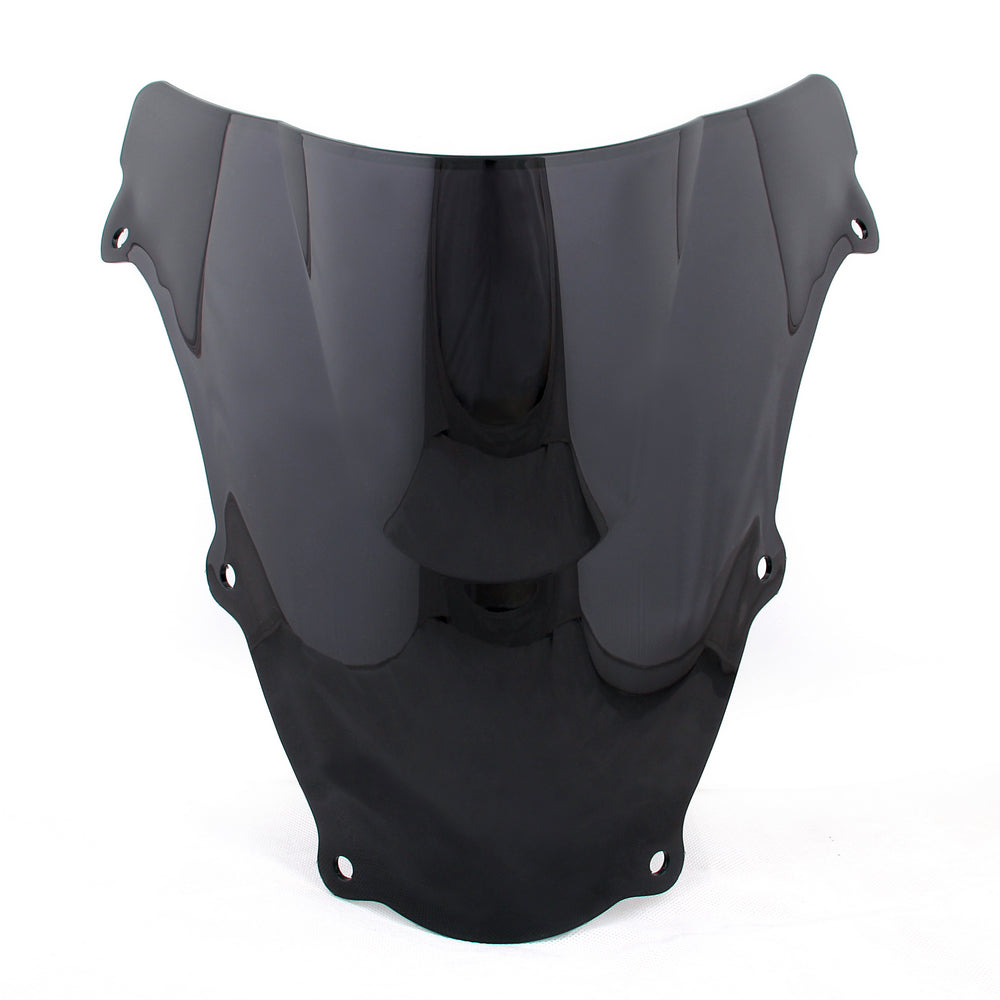 En pare-brise à double bulle à double bulle pour Suzuki SV650 SV650S 03-12 SV1000S 2003-2008 Black