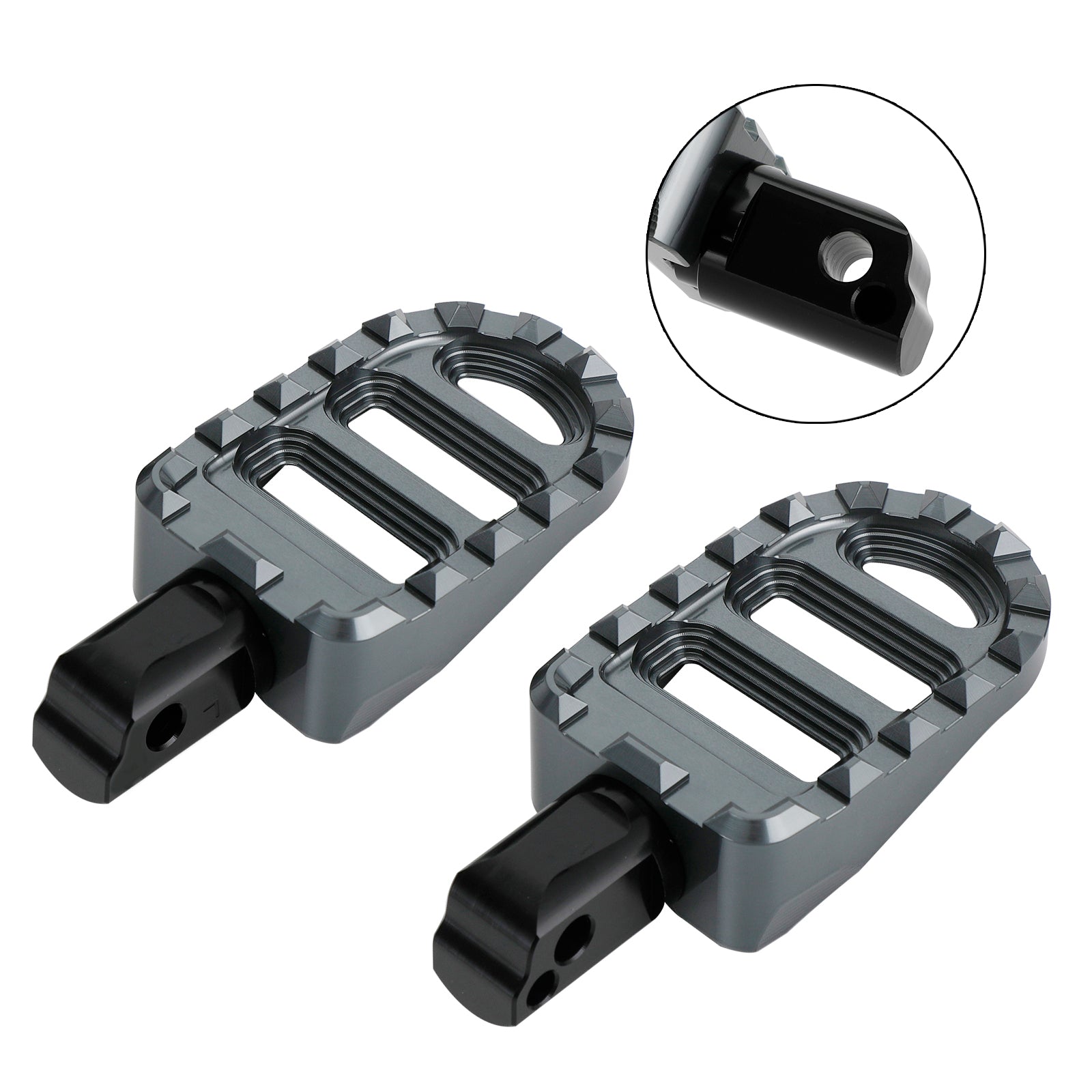 Rear Footrests Foot Peg fit for Sportster S Breakout Lower Rider Softail Slim