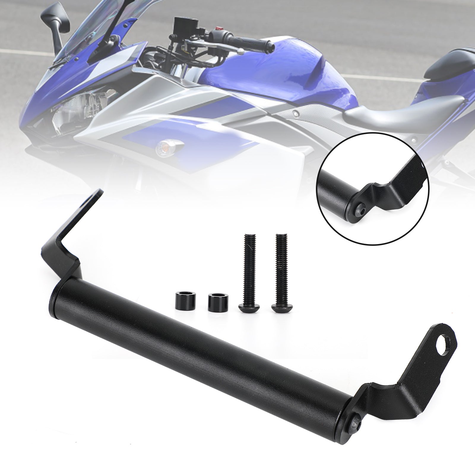 Navigační držák telefonu GPS Bracket Black Fits for Yamaha Yzf R25 R3 19-21 20 Generic