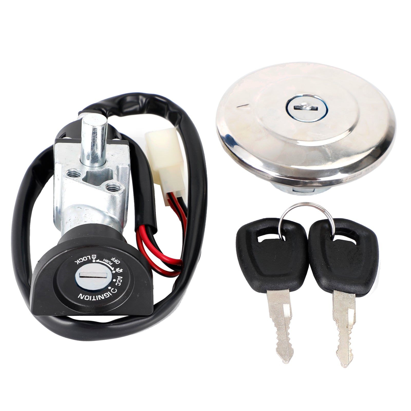 Zündschalter Kraftstoff Tank Cap Lock Set-Taste für die Straße XG500 XG750 XG750A 14-20 Generika