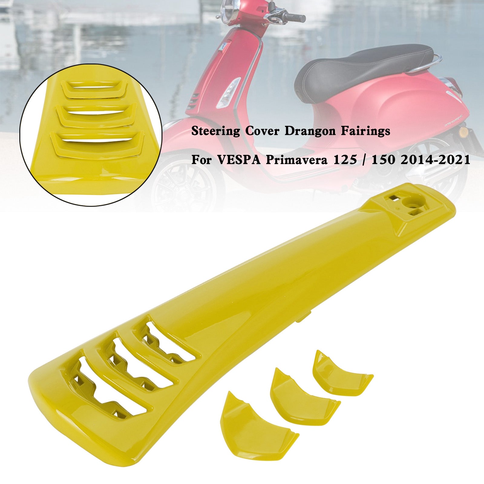 Carena copertura clacson in ABS per VESPA Sprint Primavera 125/150 14-21