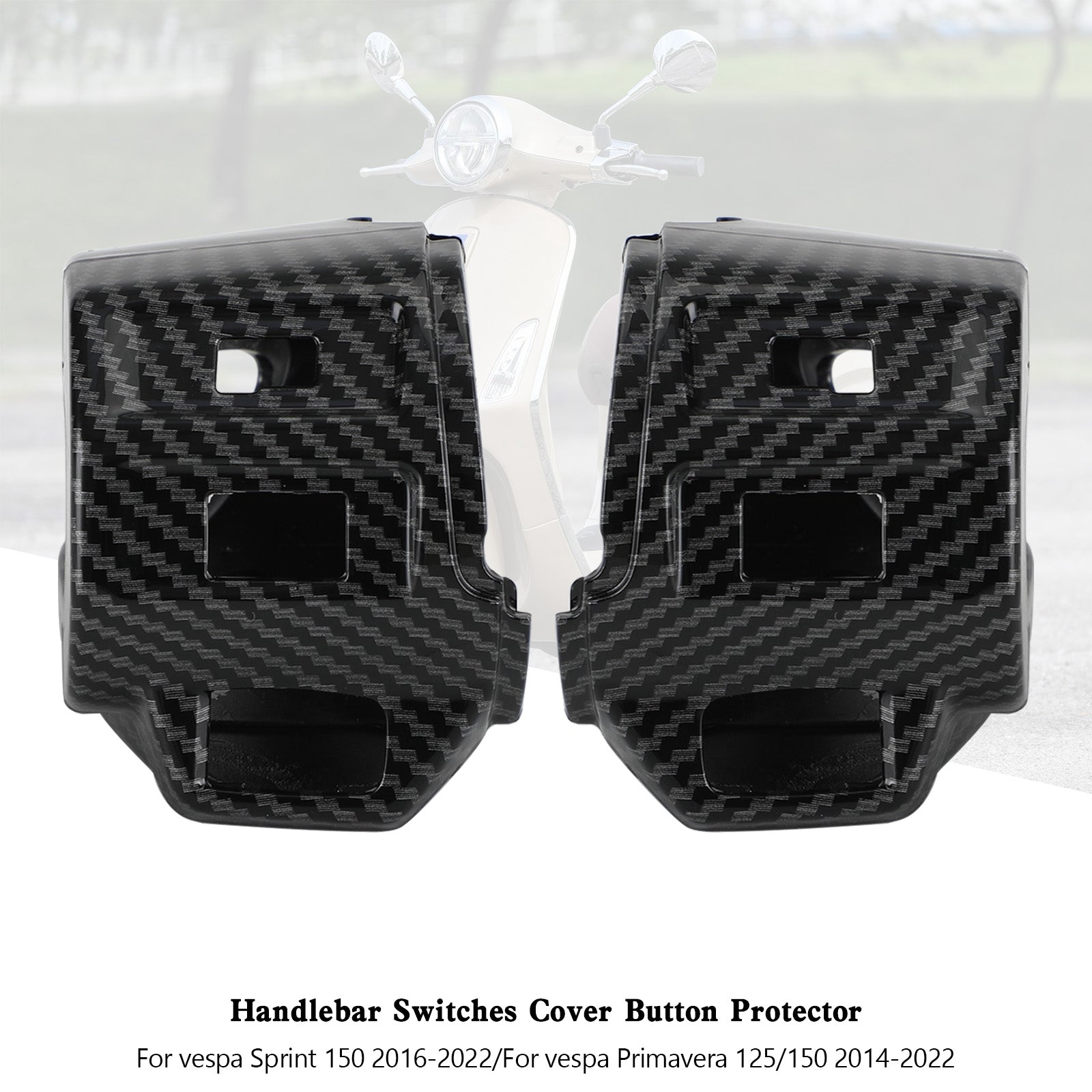 ハンドルバースイッチカバーボタンスプリントプリマベーラ 125 150 2014-2022