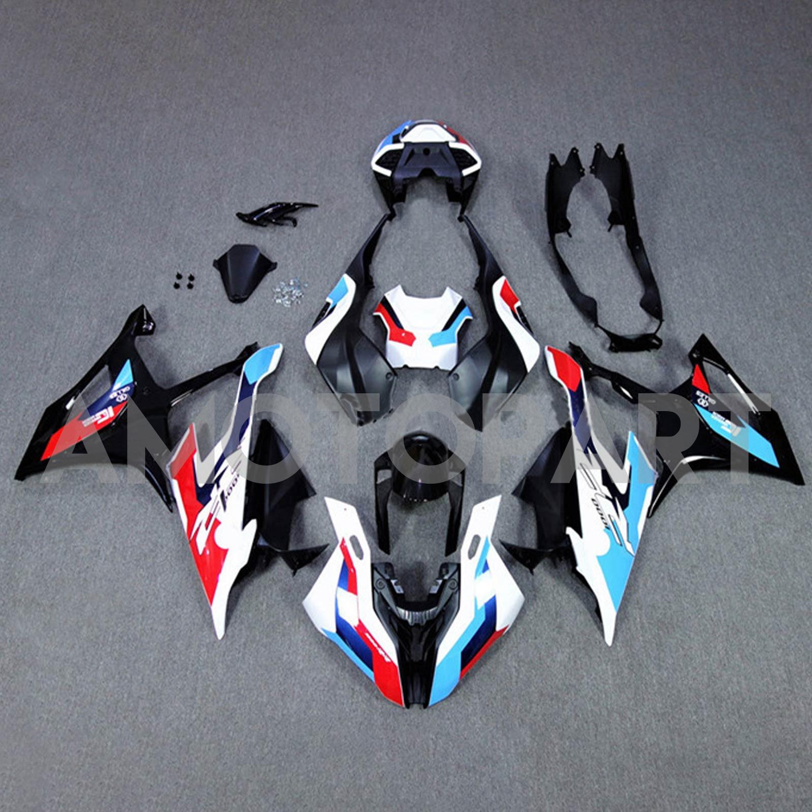 Amotopart 2019-2022 BMW S1000RR/M1000RR Racing Kit de carenado Colección dos