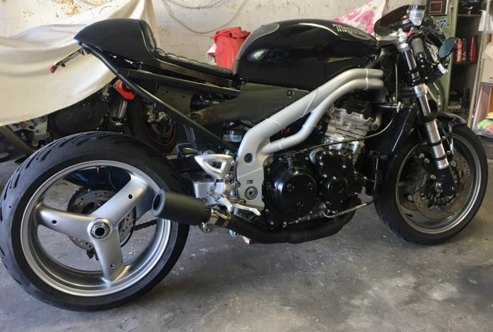 Universal Cafe Racer Seat Retro Seat Pan Base Vintage Cushion Scrambler Saddle Three Color