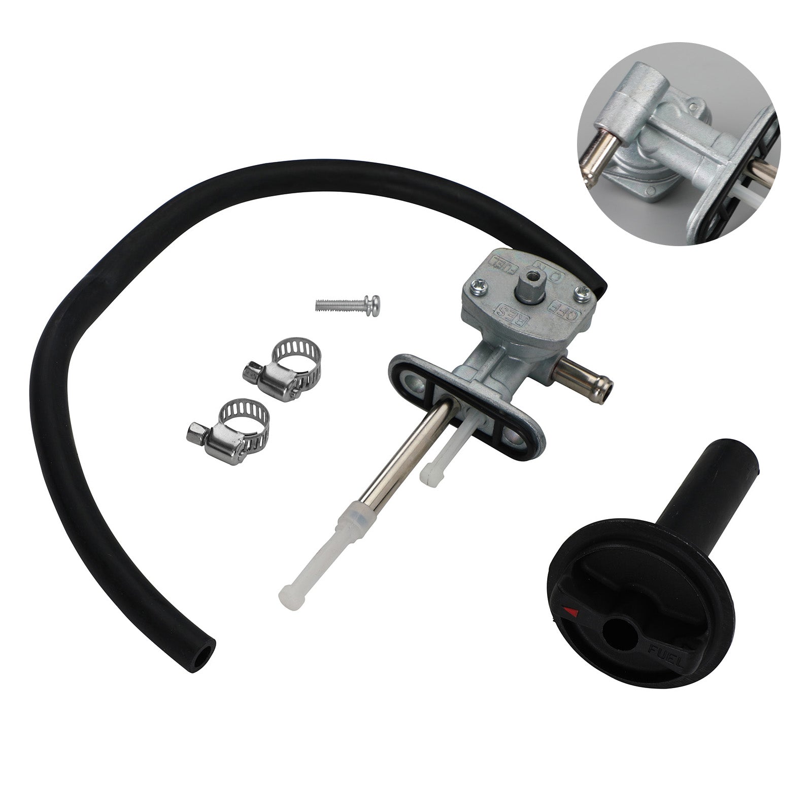 Yamaha Kodiak 450 YFM450FA 4X4 03-06 PALIVNÍ VENTIL PETCOCK & PECE KODIAK 400 YFM400FA 4X4 00-06