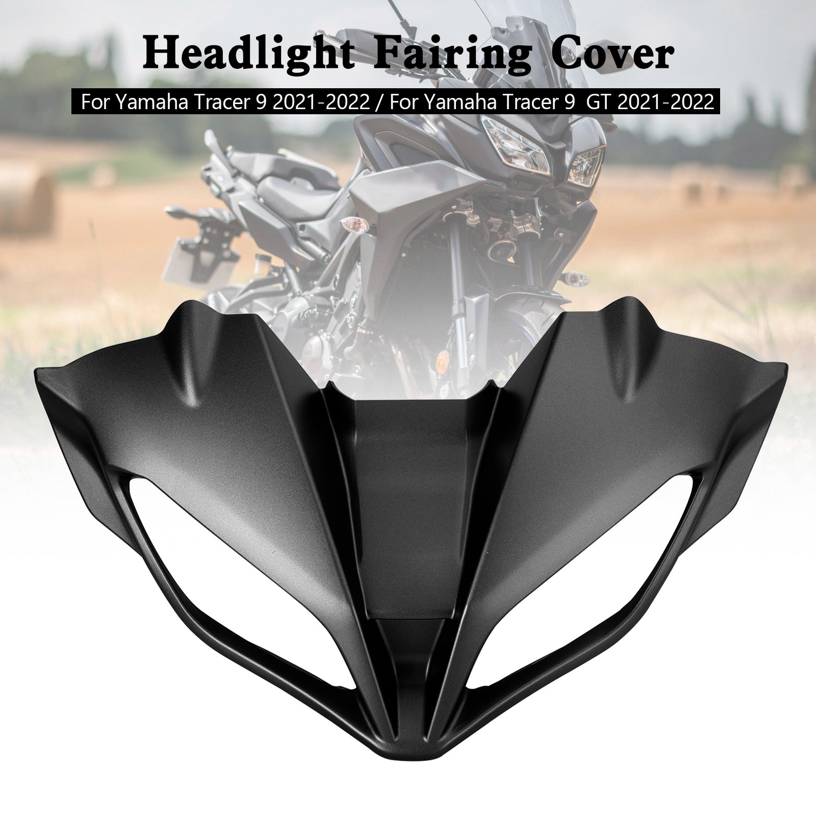 Headlight Fairing Stay Beak Nose Cone For Yamaha Tracer 9 GT 2021-2022