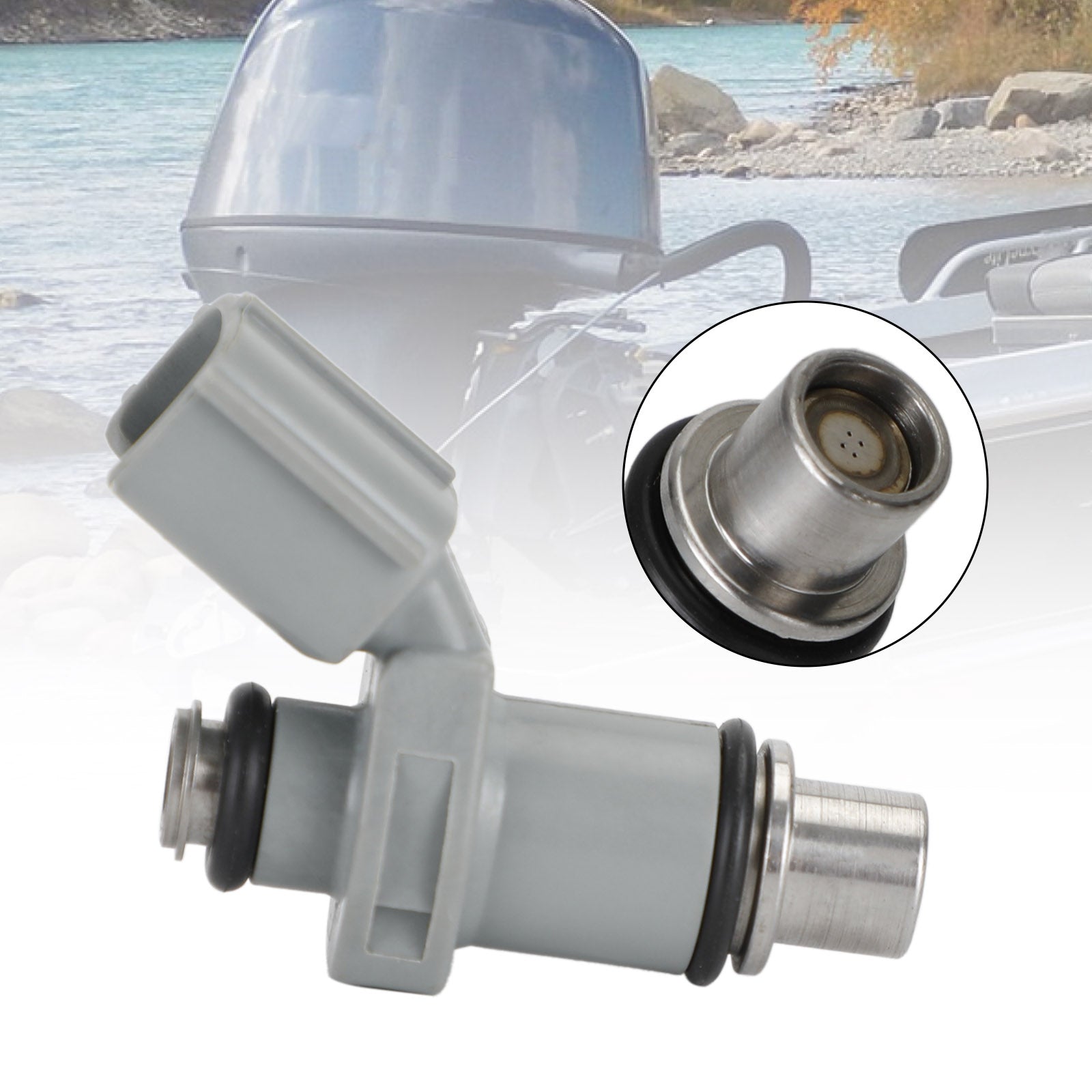 Bränsleinsprutare för Yamaha Outboard Motor F 30 hk 40 hk 4-slag 6bg-13761-00 Generisk